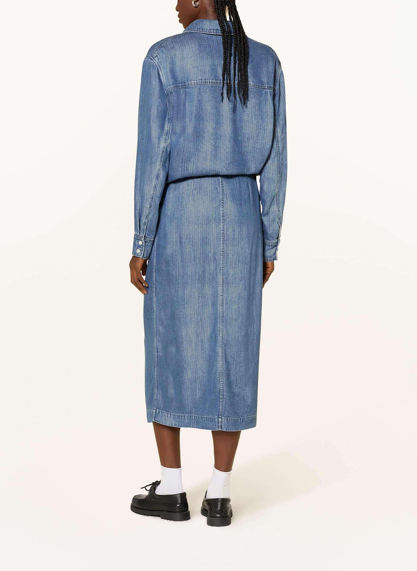 SAMSØE  SAMSØE Spódnica jeansowa SATOVES: CLR002201 Medium denim blue