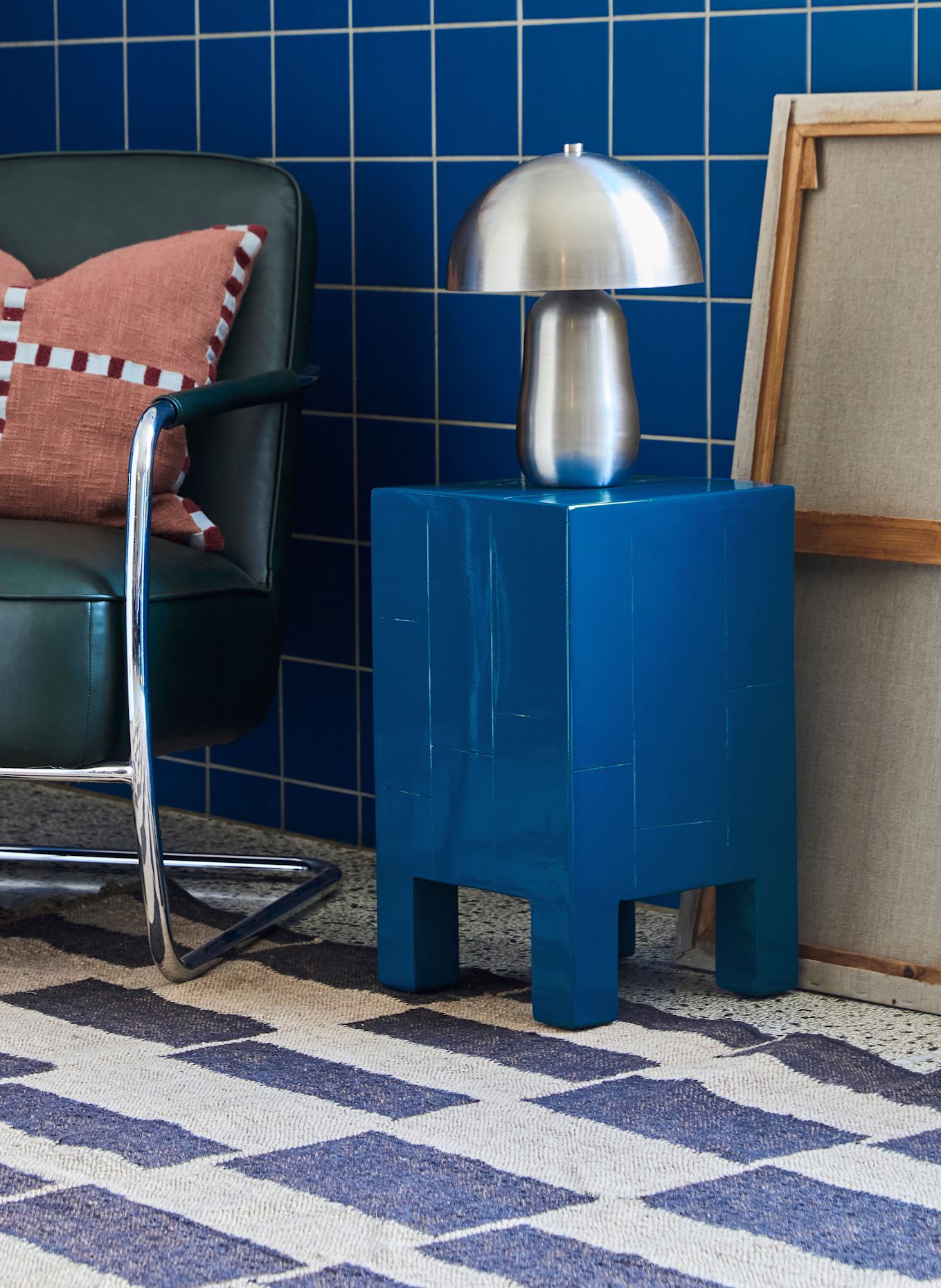 house doctor Beistelltisch HDBRICK: BLAU