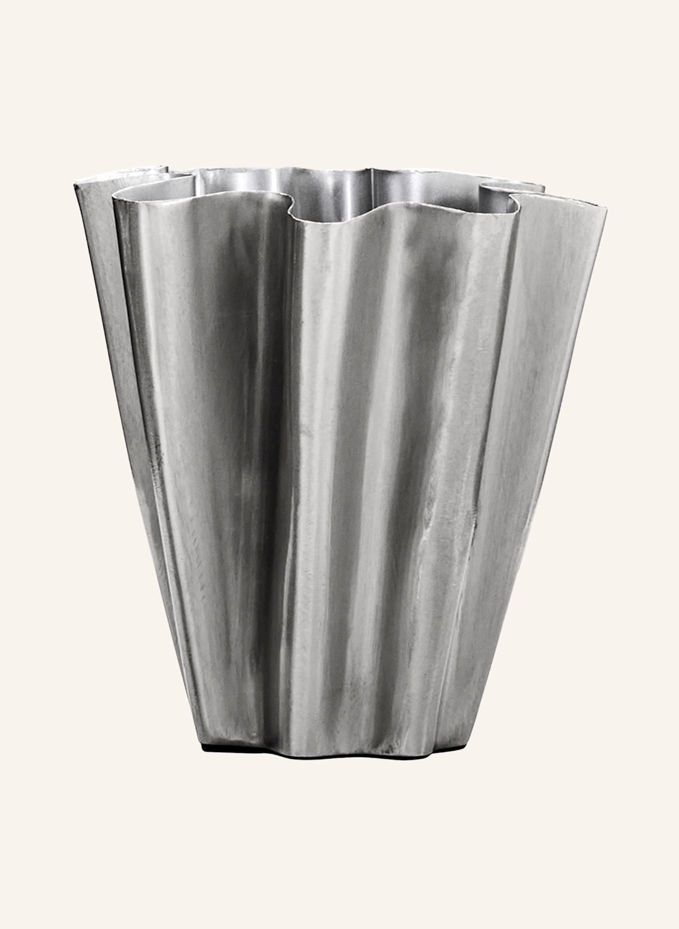 house doctor Vase HDFLOOD: SILBER