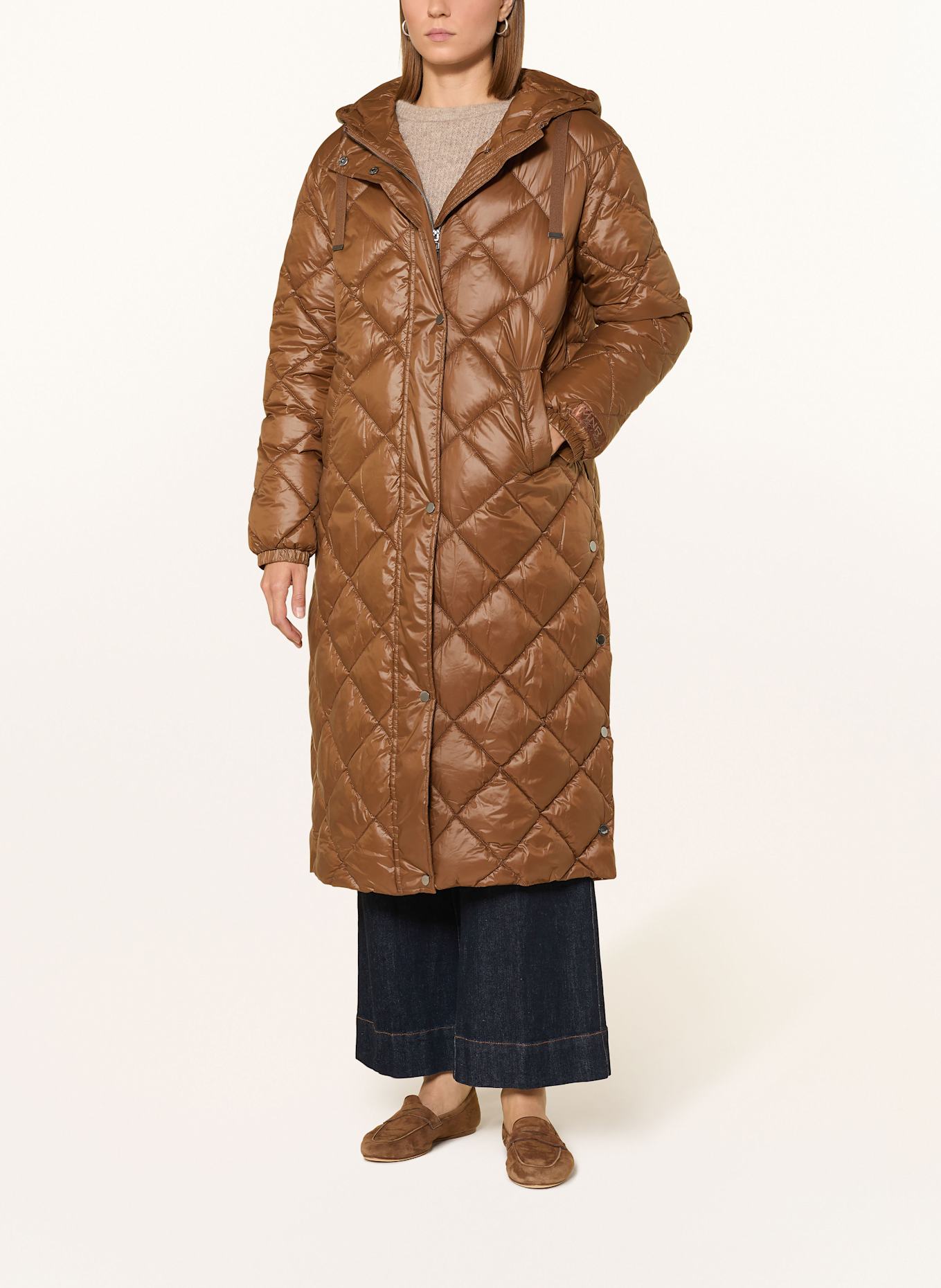 monari Steppmantel: BRAUN
