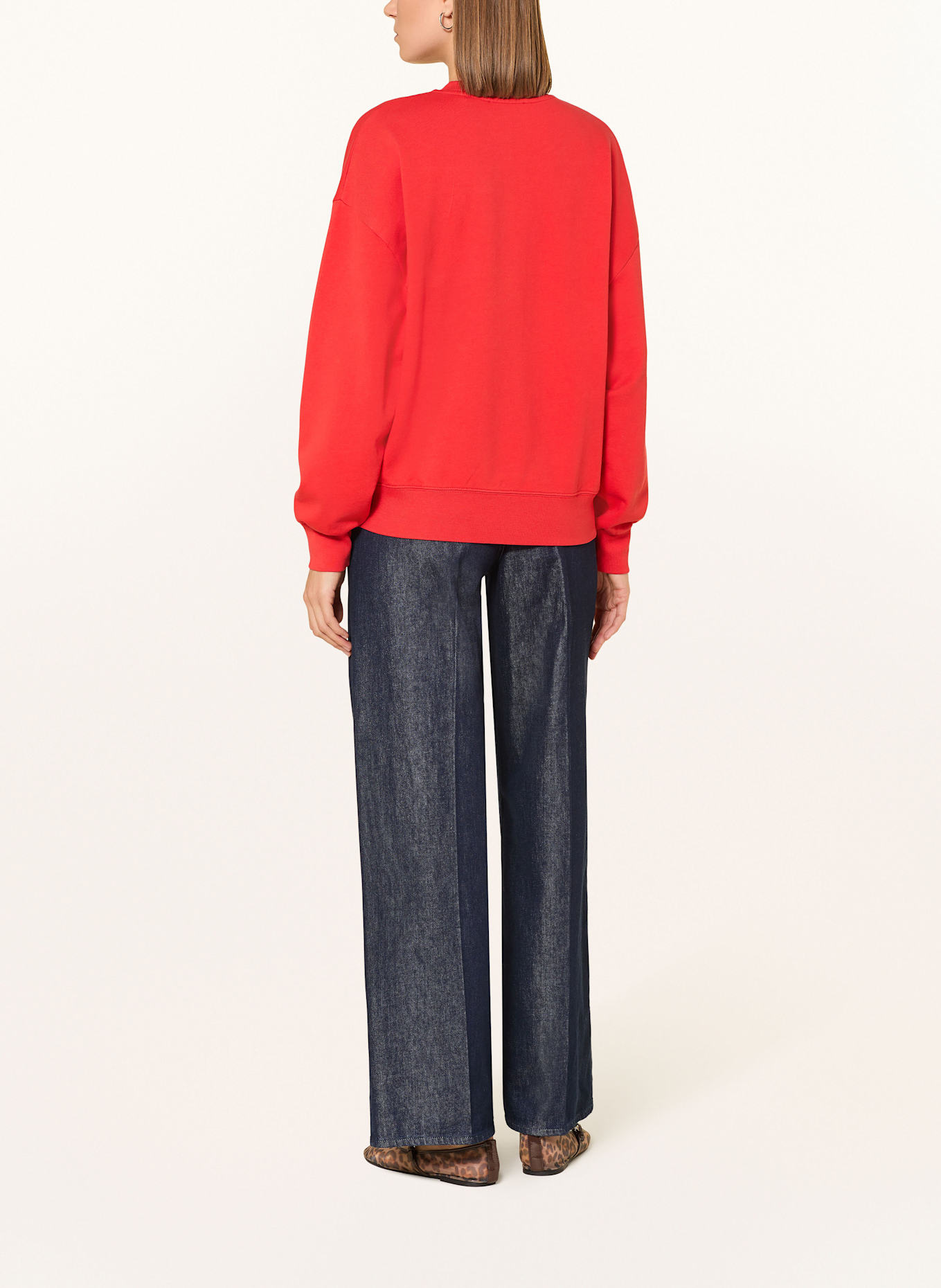 Marc O'Polo Sweatshirt: ROT