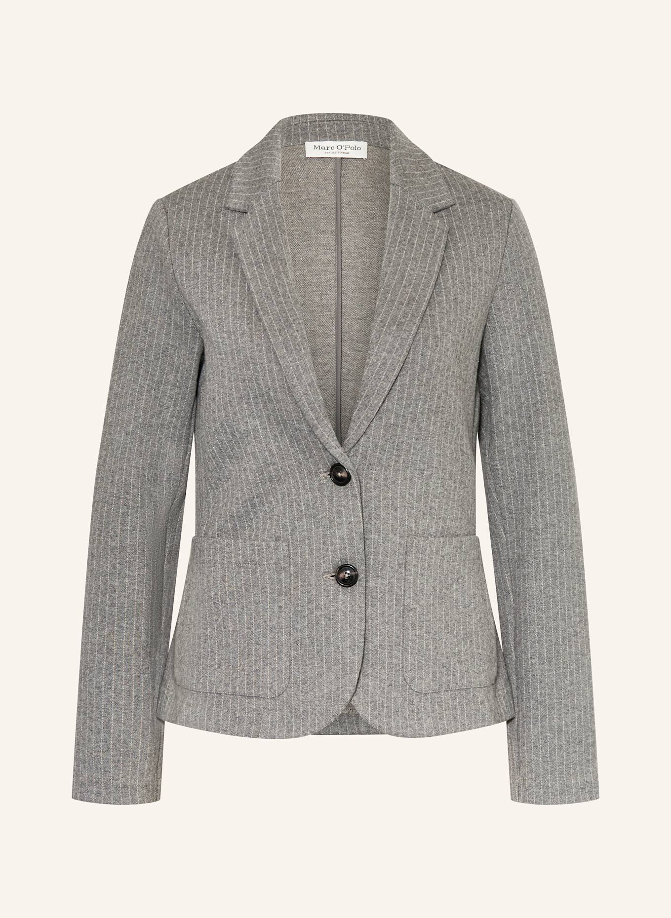Marc O'Polo Jerseyblazer: GRAU / HELLGRAU