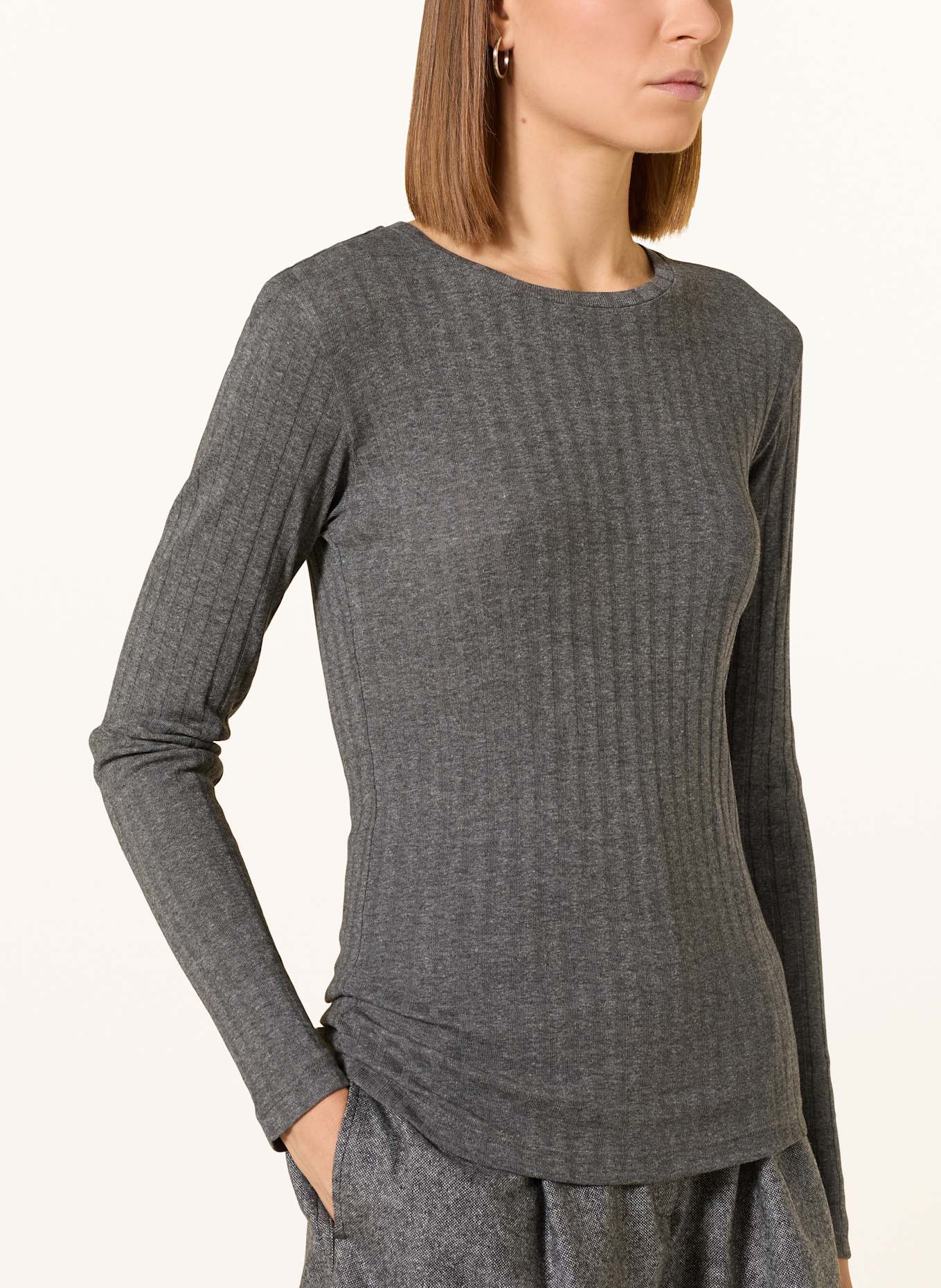 Marc O'Polo Longsleeve: GRAU