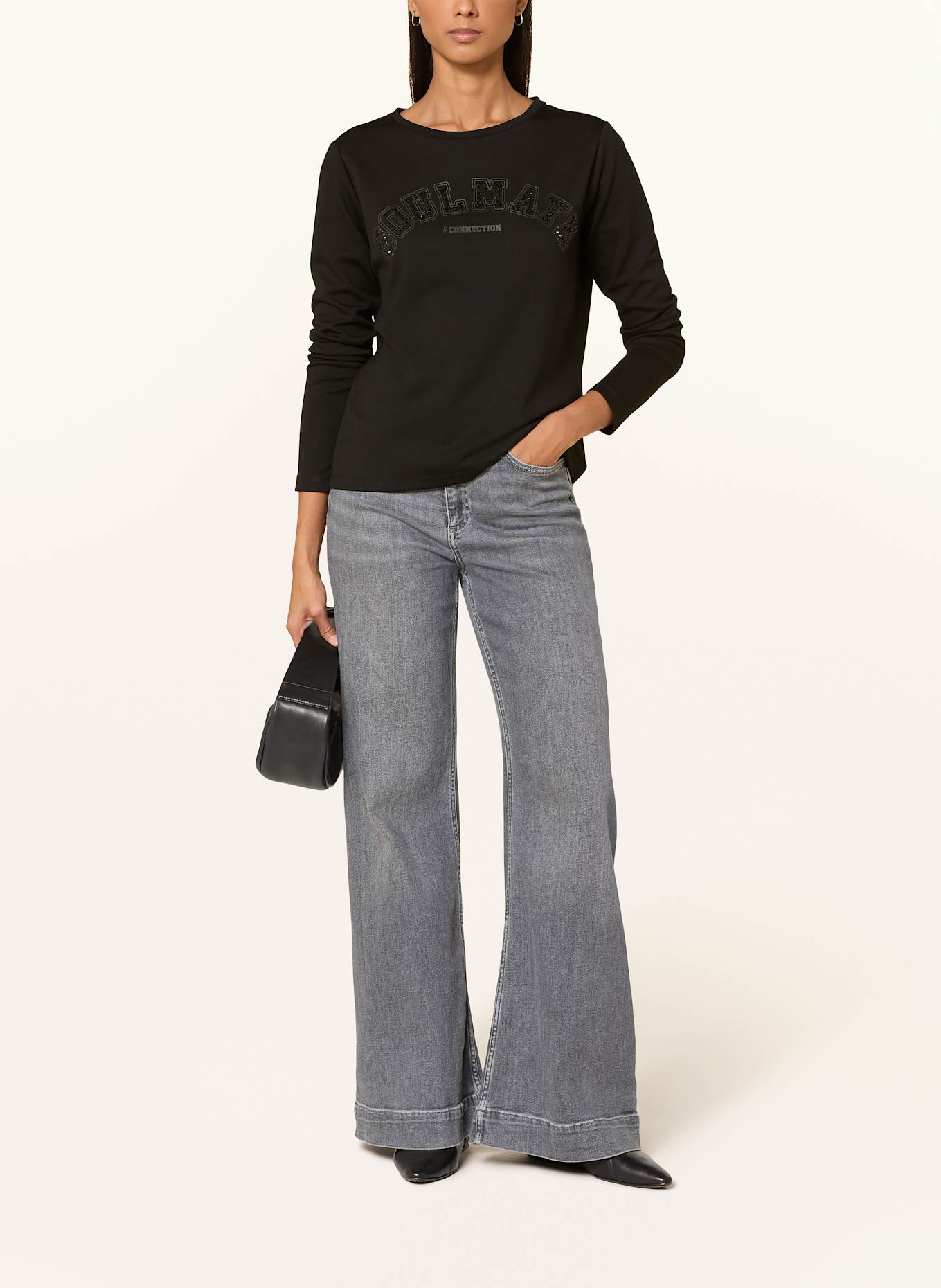 monari Sweatshirt: SCHWARZ