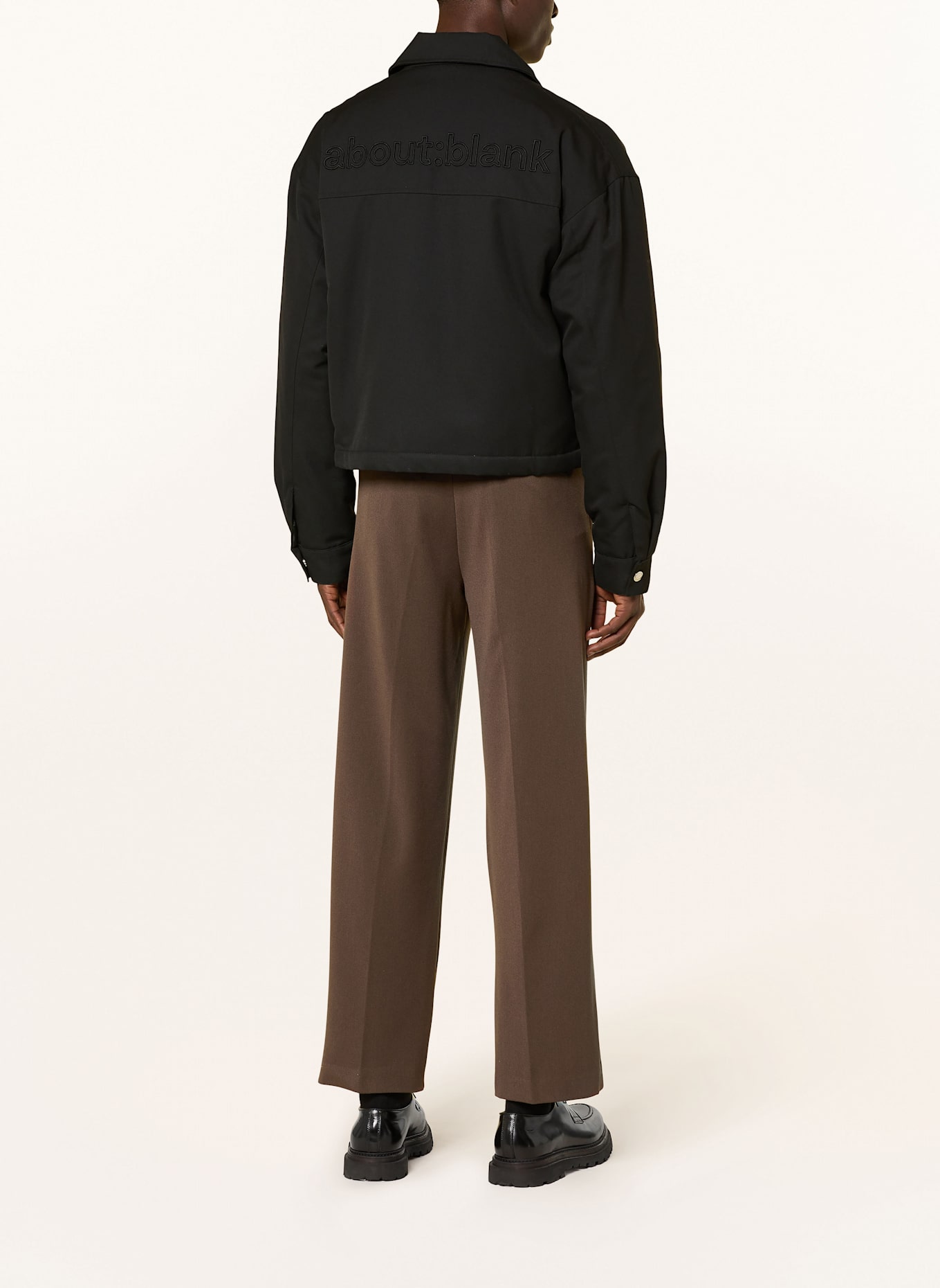 EIGHTYFIVE Hose Straight Fit: BRAUN