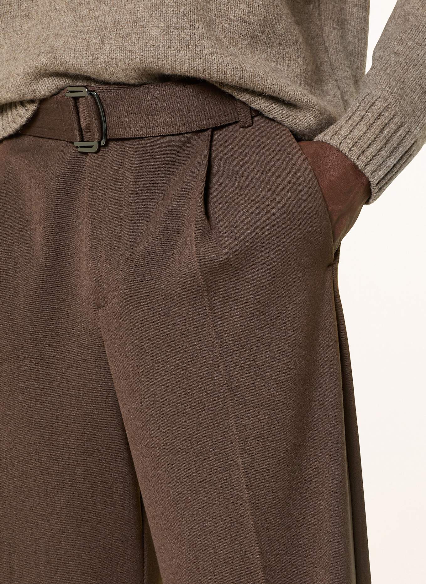 EIGHTYFIVE Hose Straight Fit: BRAUN