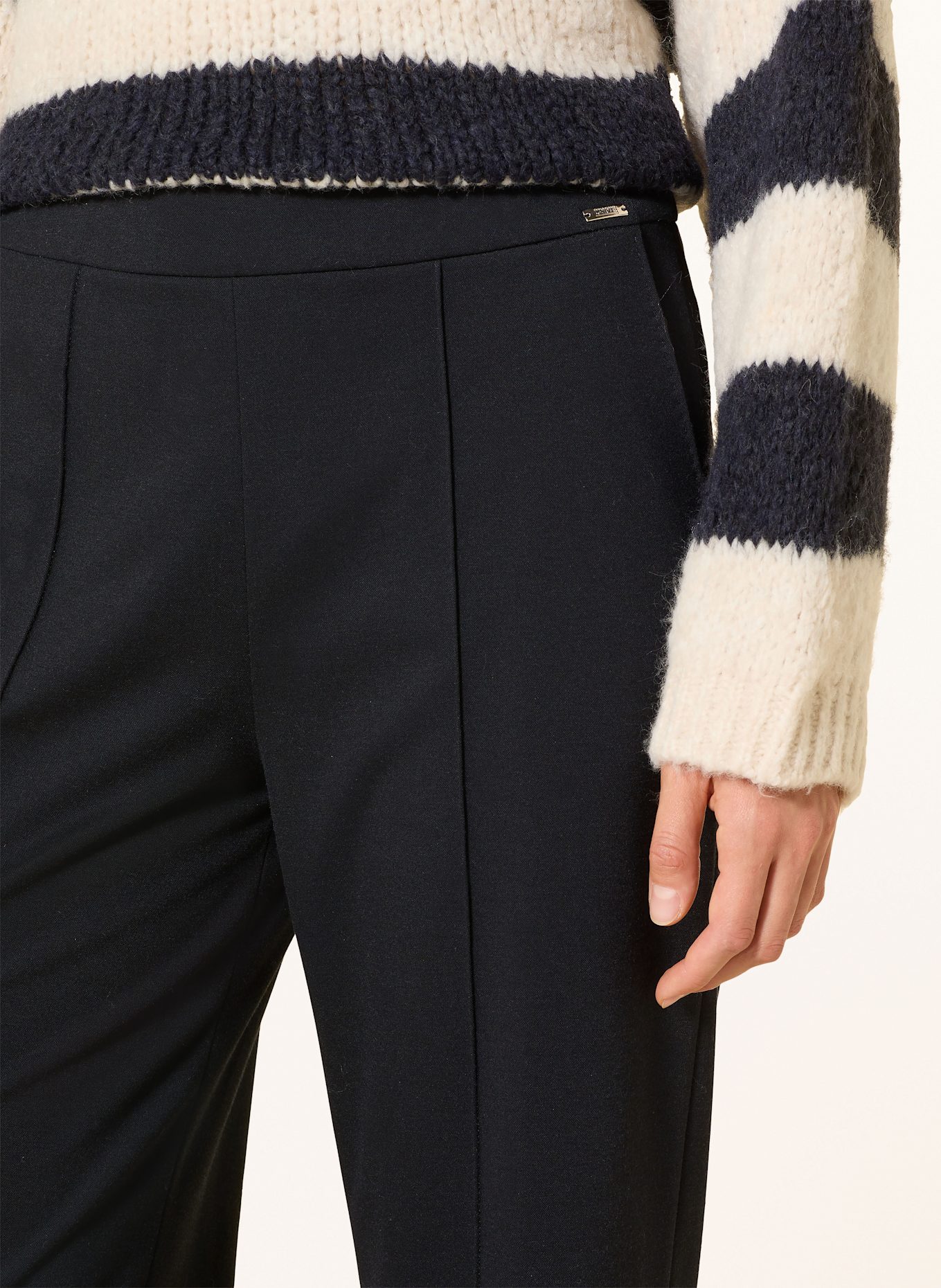 CINQUE Marlenehose CISILASSO: DUNKELBLAU