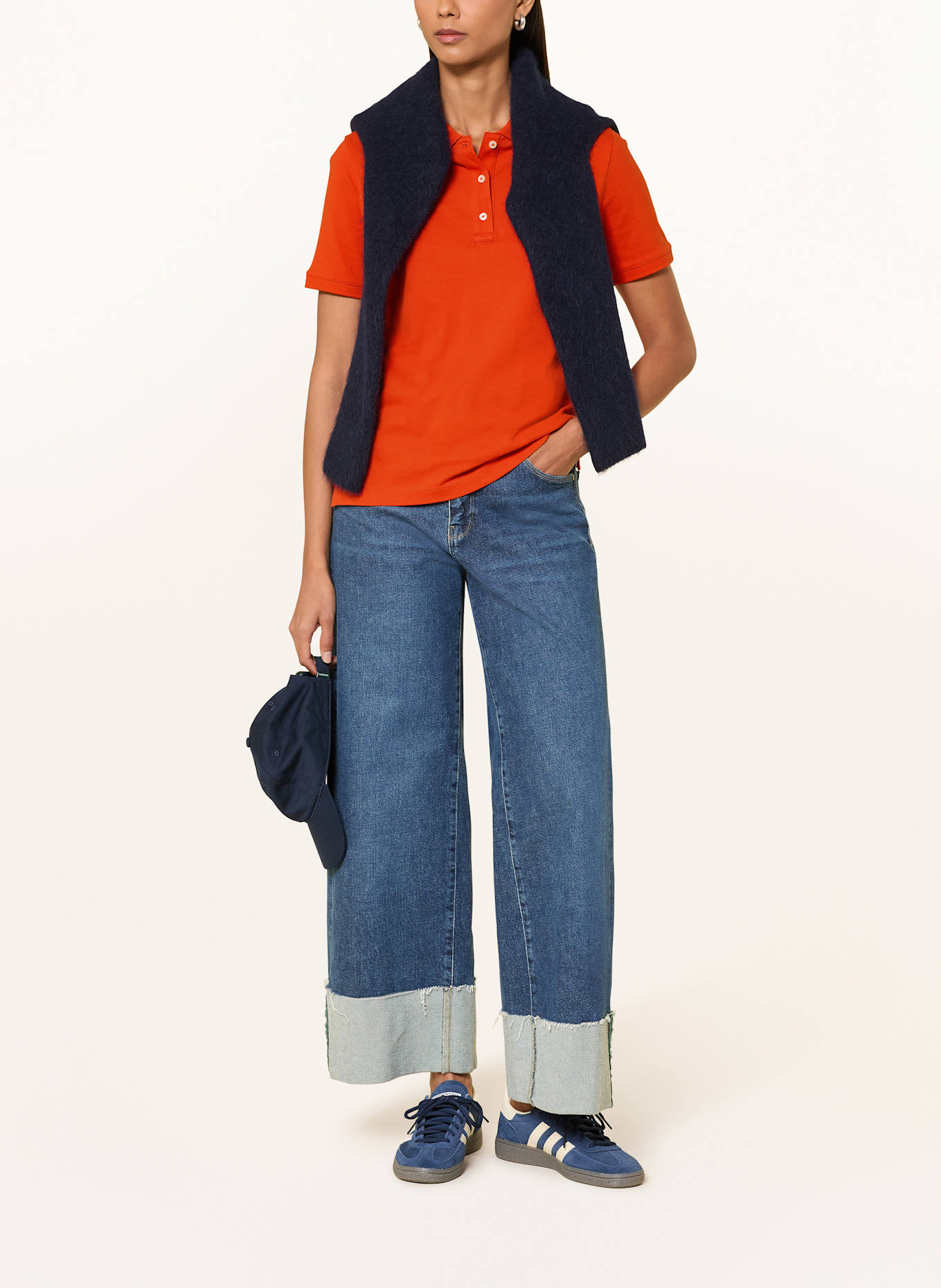 GANT Polo piqué: ROUGE