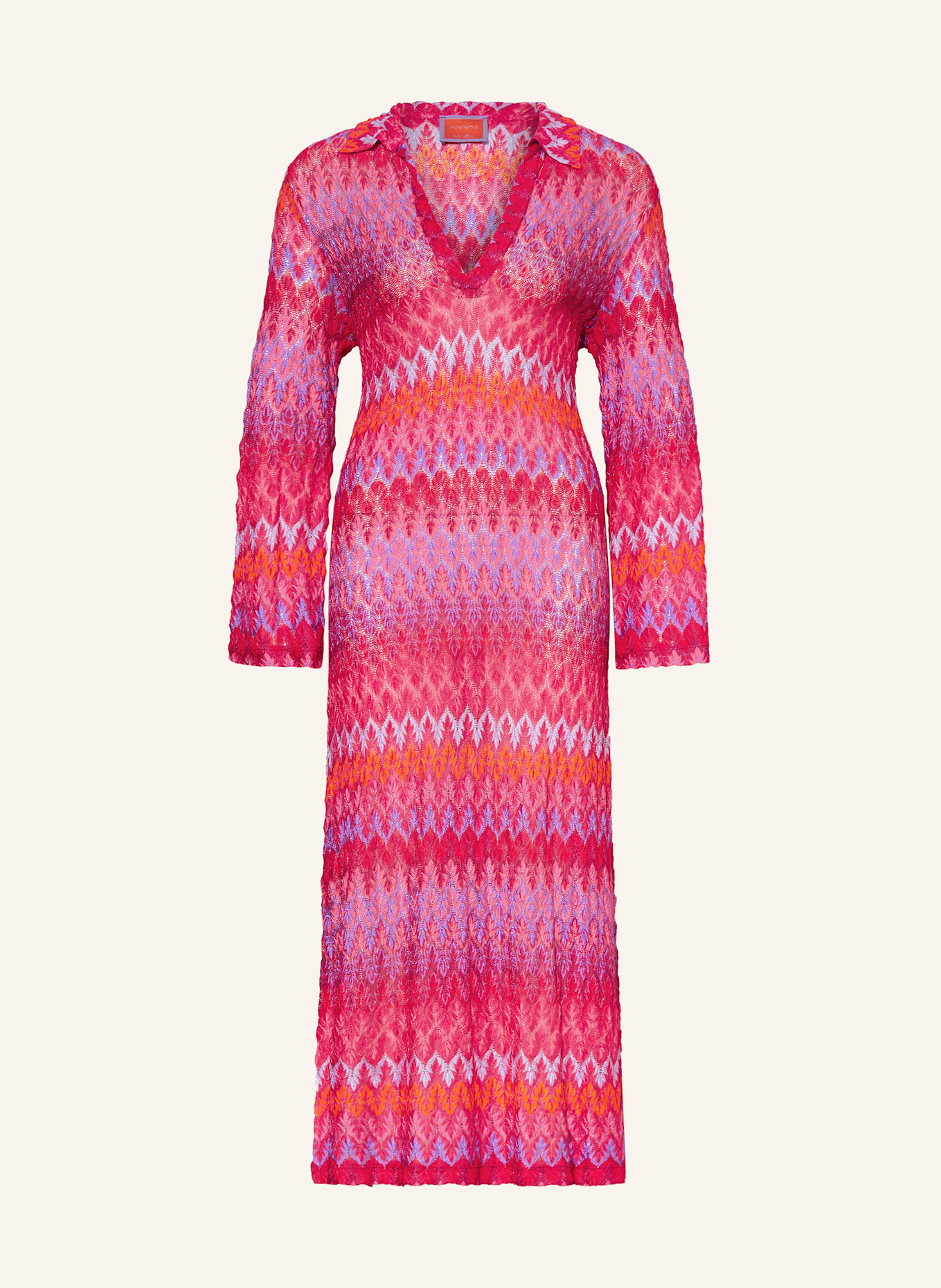 ANNA's robe: ROSE FUCHSIA / BLEU CLAIR / ORANGE