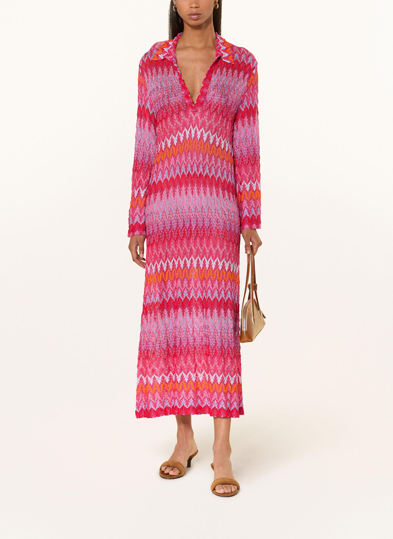 ANNA's robe: ROSE FUCHSIA / BLEU CLAIR / ORANGE