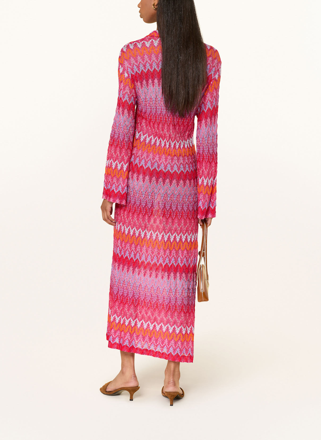 ANNA's robe: ROSE FUCHSIA / BLEU CLAIR / ORANGE