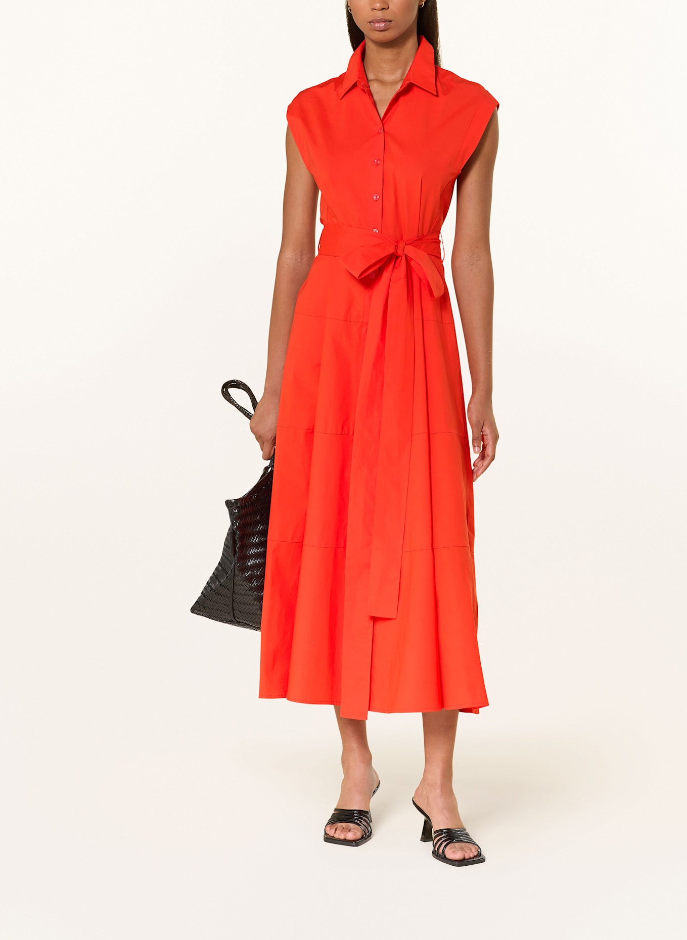 ANNA's Hemdblusenkleid: ORANGE