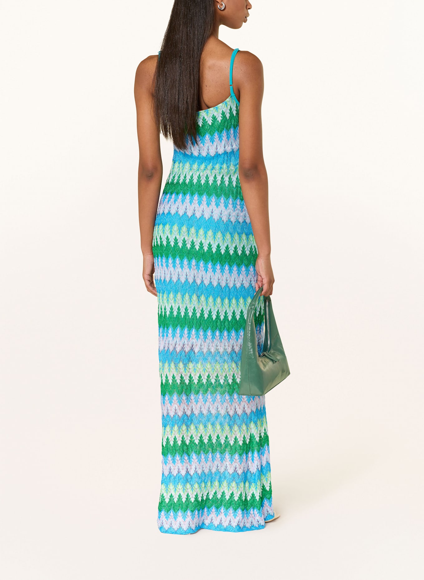 ANNA's Kleid: BLAU / GRÜN / ROSA