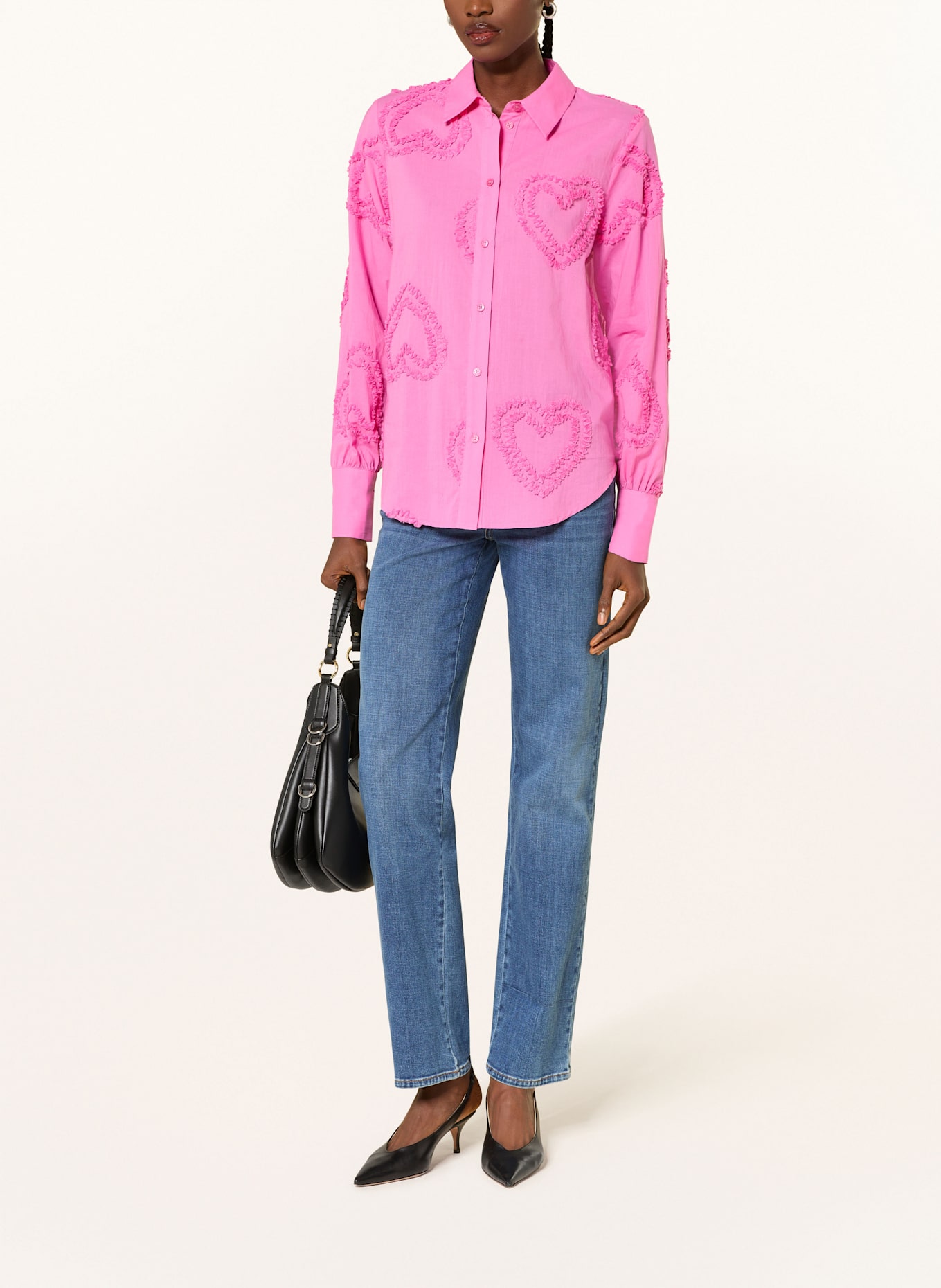 RIANI košile: NEONOVĚ RŮŽOVÁ