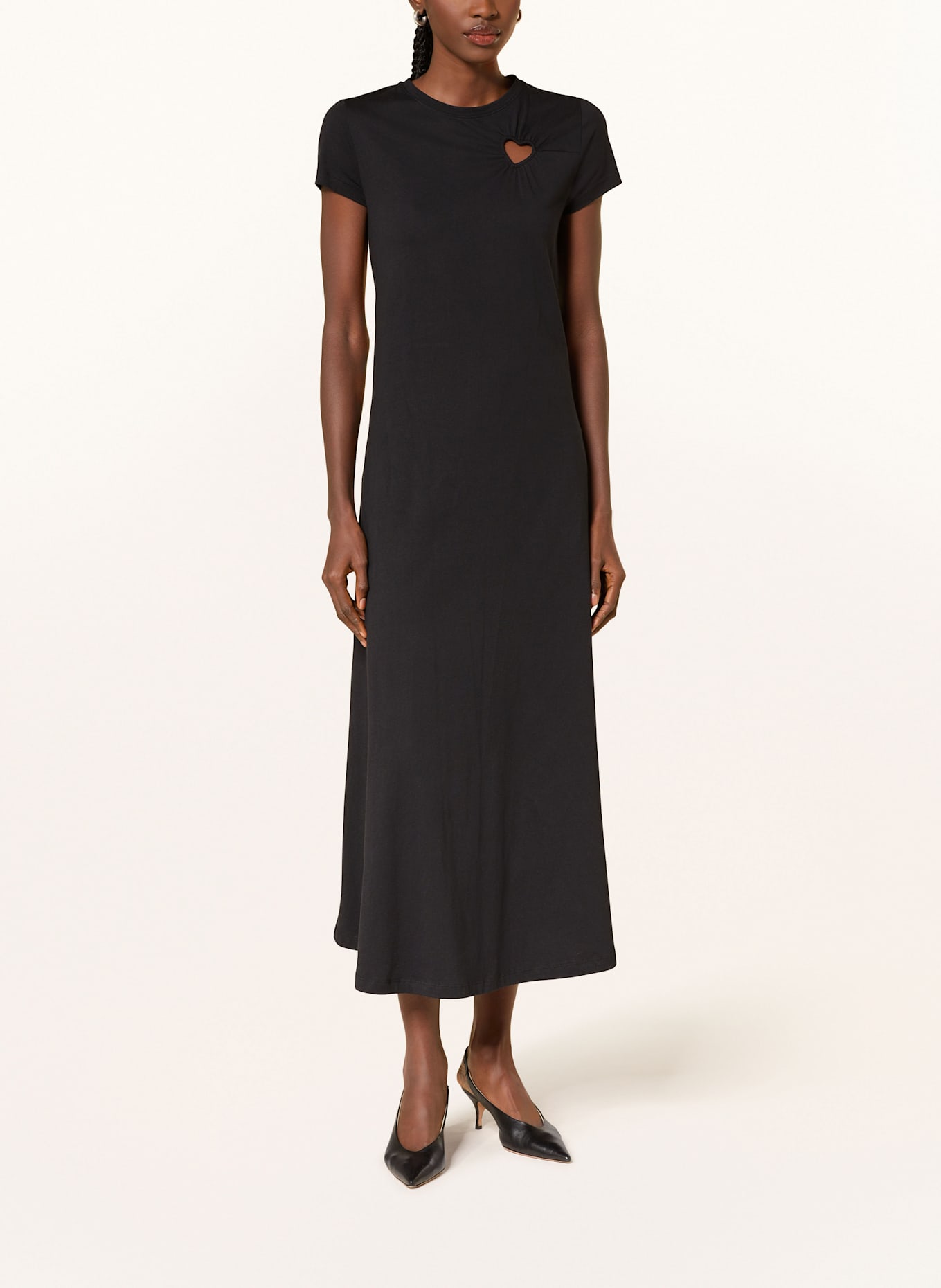 RIANI Jerseykleid mit Cut-outs: SCHWARZ