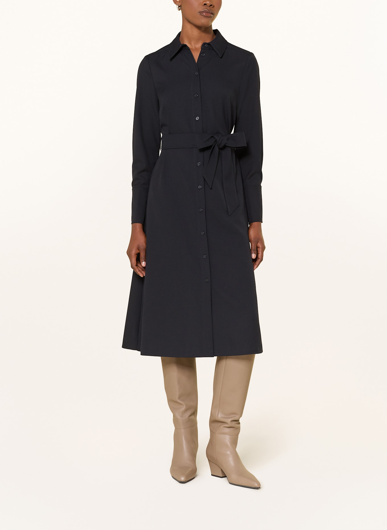 HOBBS Hemdblusenkleid LYLA: DUNKELBLAU