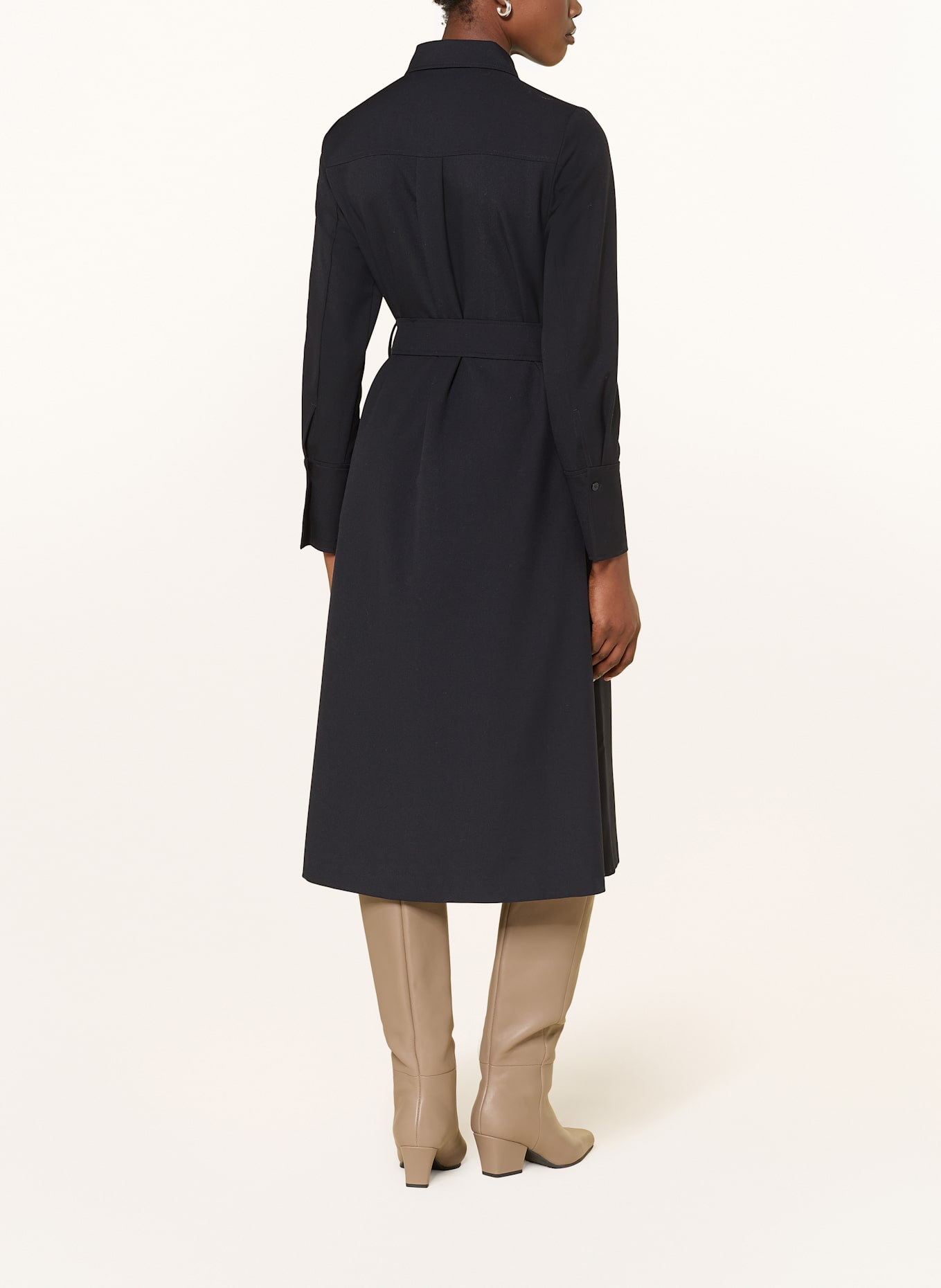 HOBBS Hemdblusenkleid LYLA: DUNKELBLAU