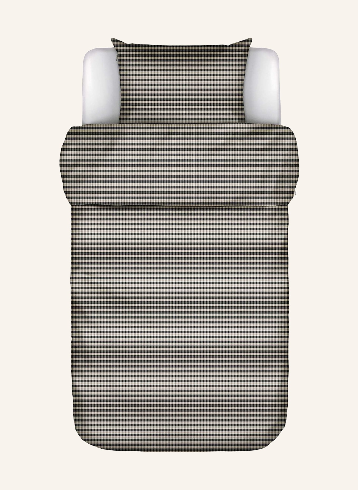 Marc O'Polo Bettwäsche OLLE: CAMEL / SCHWARZ