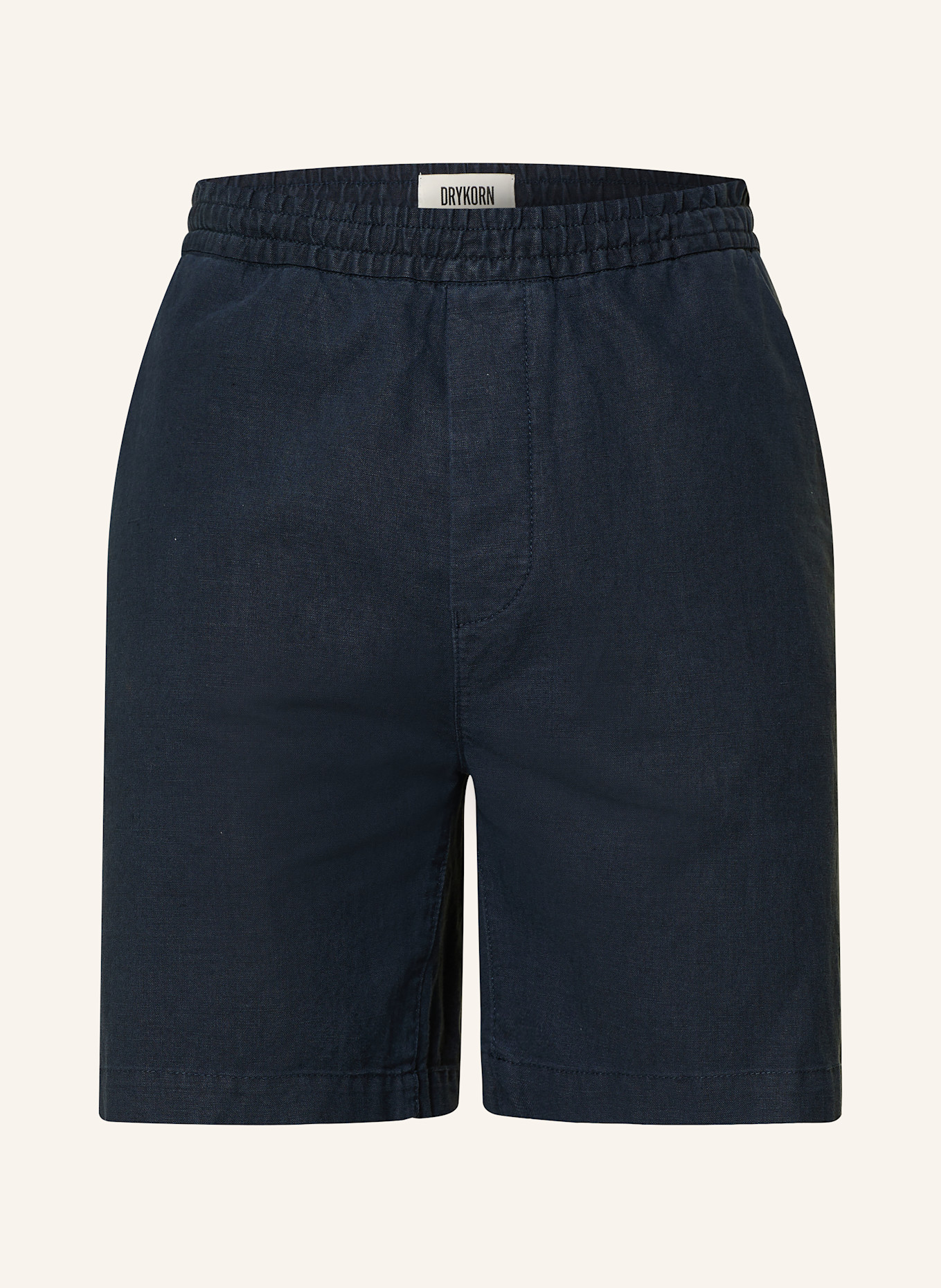 DRYKORN Shorts SAYO mit Leinen: DUNKELBLAU