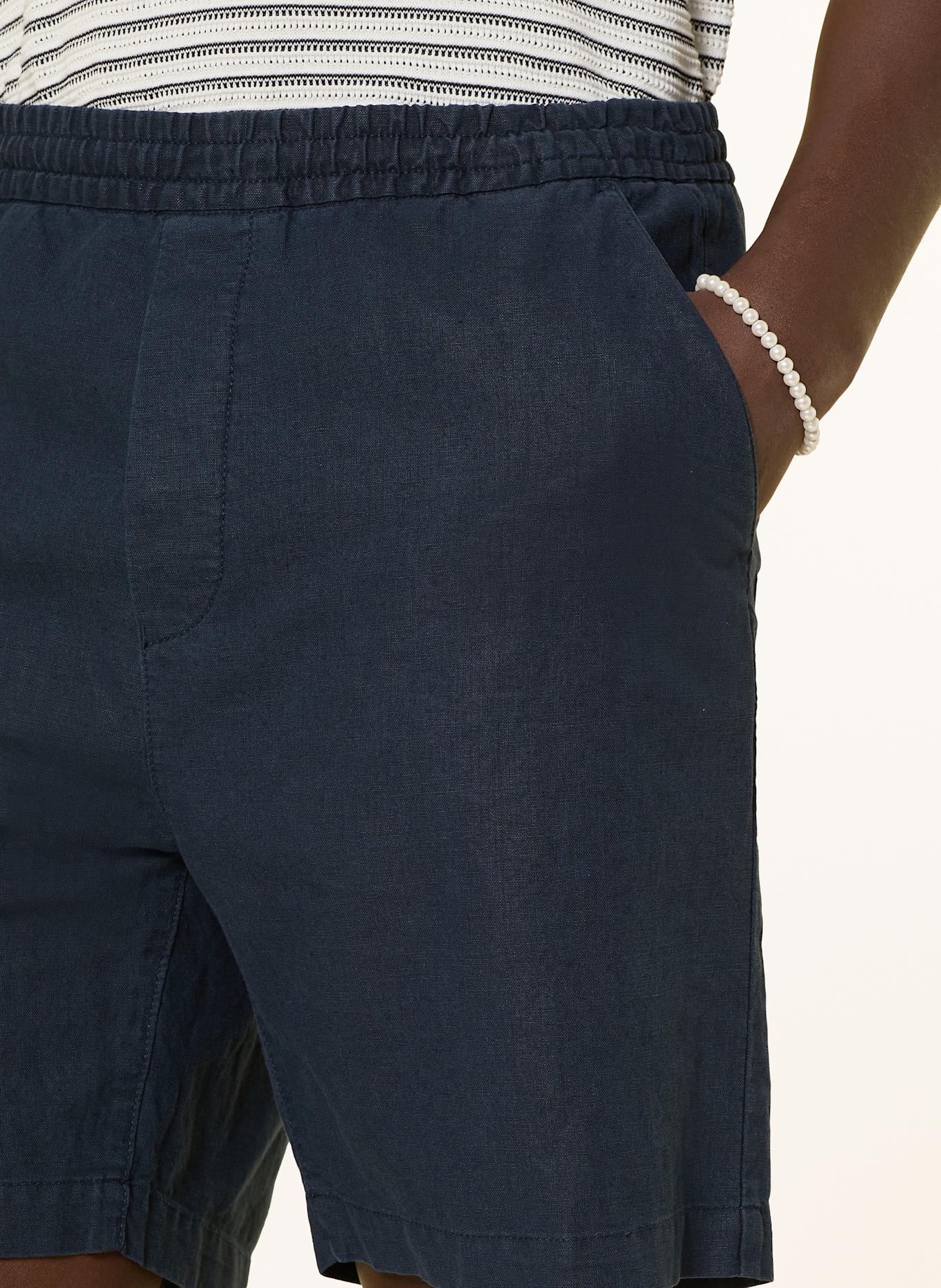 DRYKORN Shorts SAYO mit Leinen: DUNKELBLAU