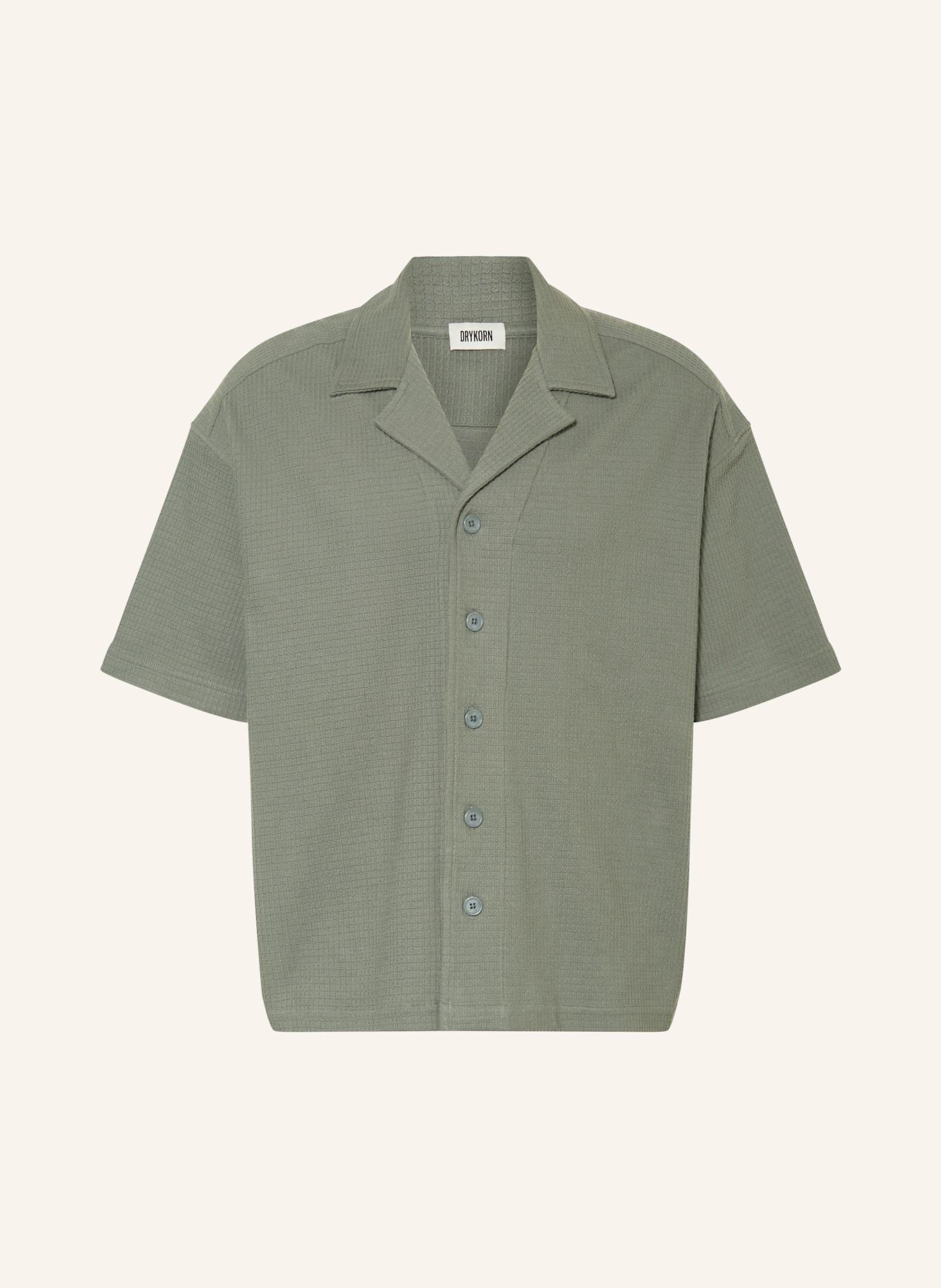 DRYKORN Koszula z klapami BASIIL comfort fit: ZIELONY
