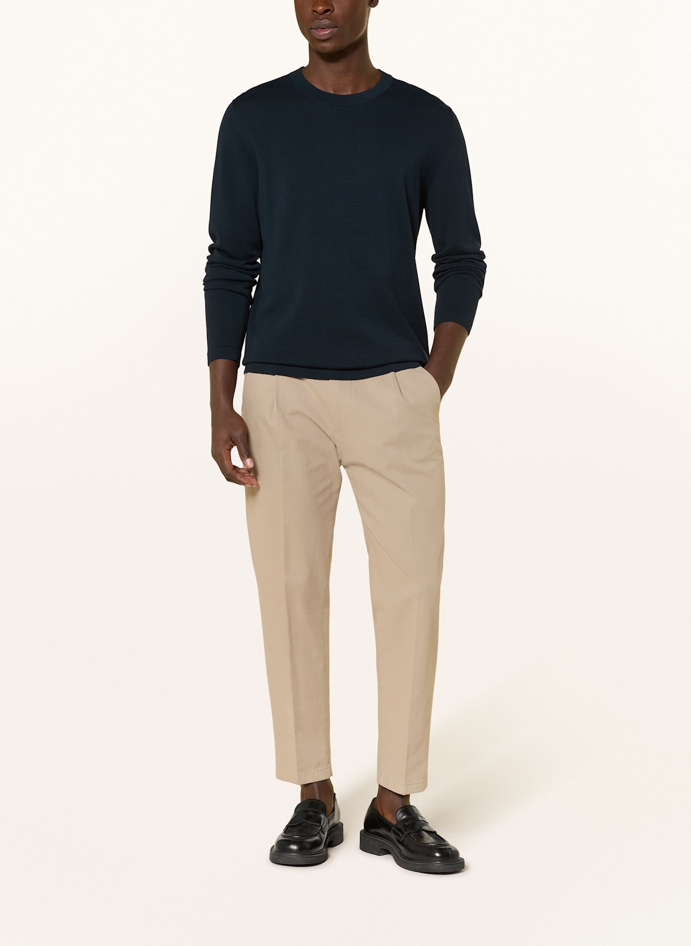 DRYKORN Pullover IRMINO: DUNKELBLAU