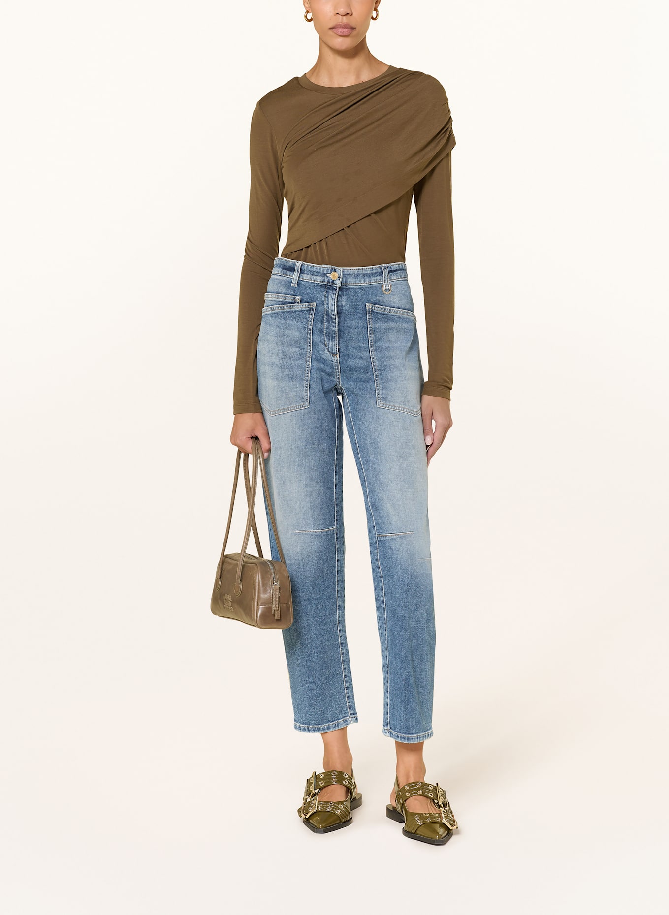 CAMBIO Cropped Jeans OCEAN: 5203 lefthand medium used