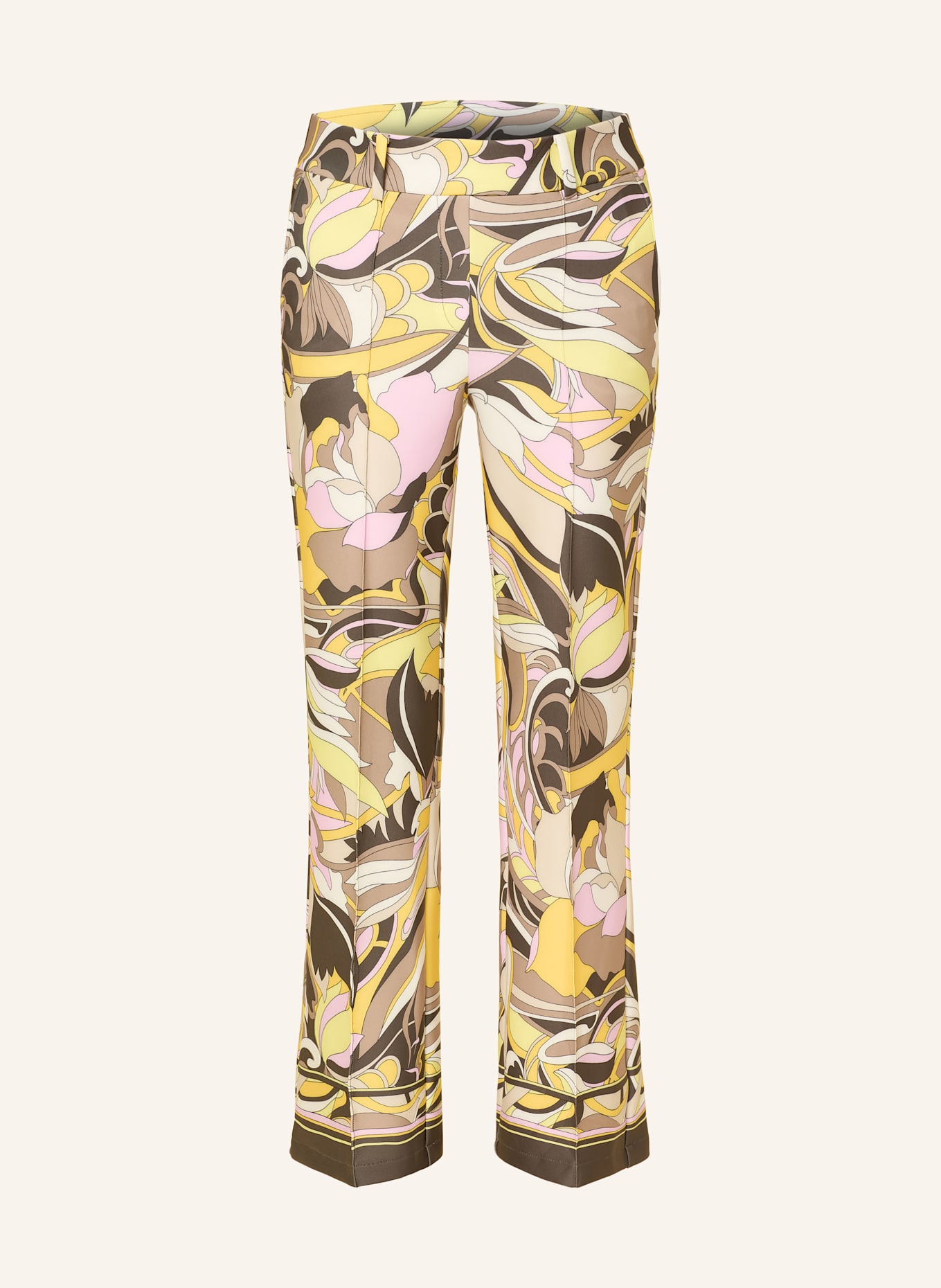 CAMBIO Hose FRANCOISE: 893 fancy pink/hazel/coffe