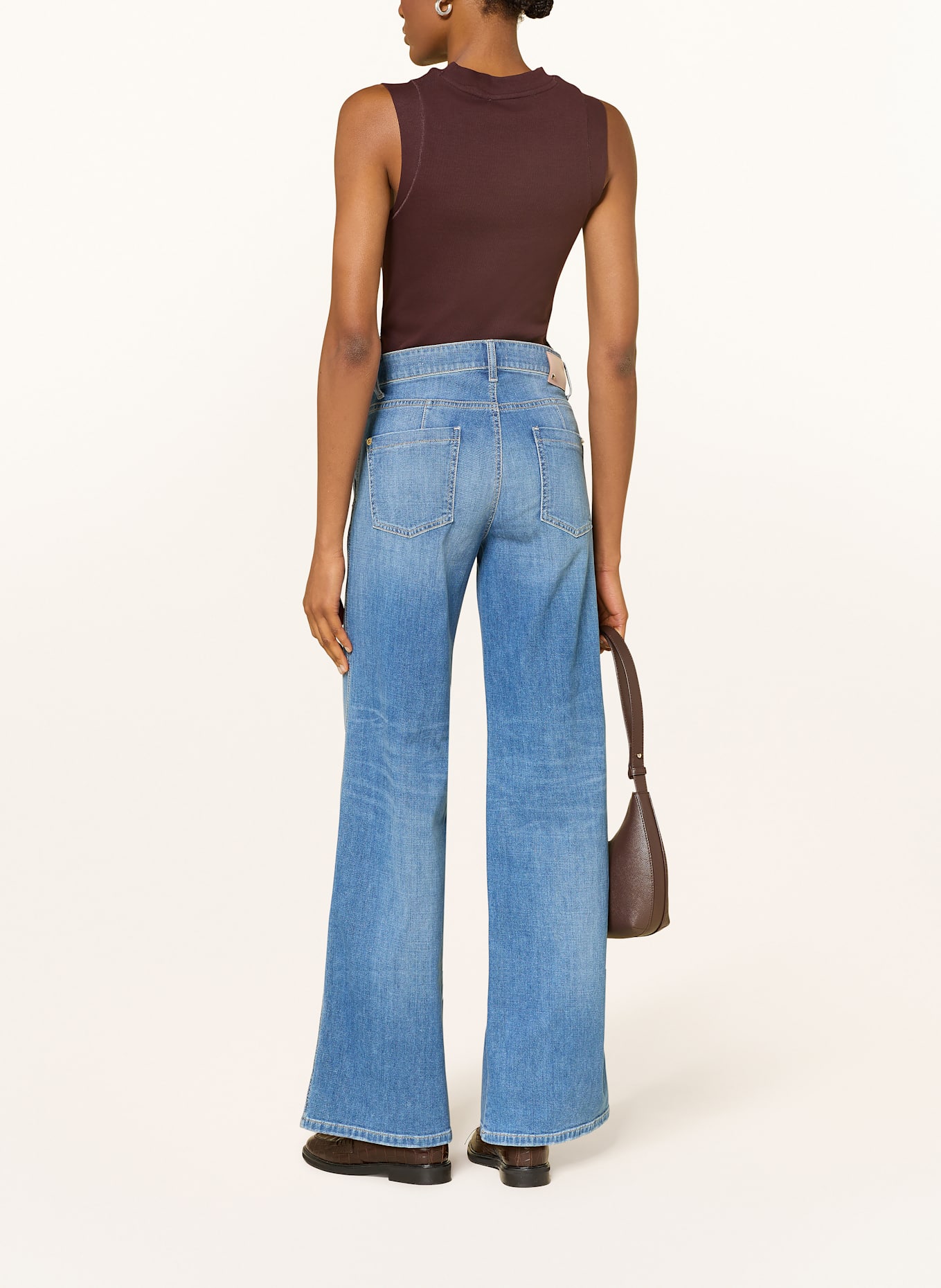 CAMBIO Wide leg jeans ALEK: 5261 summer used contrast