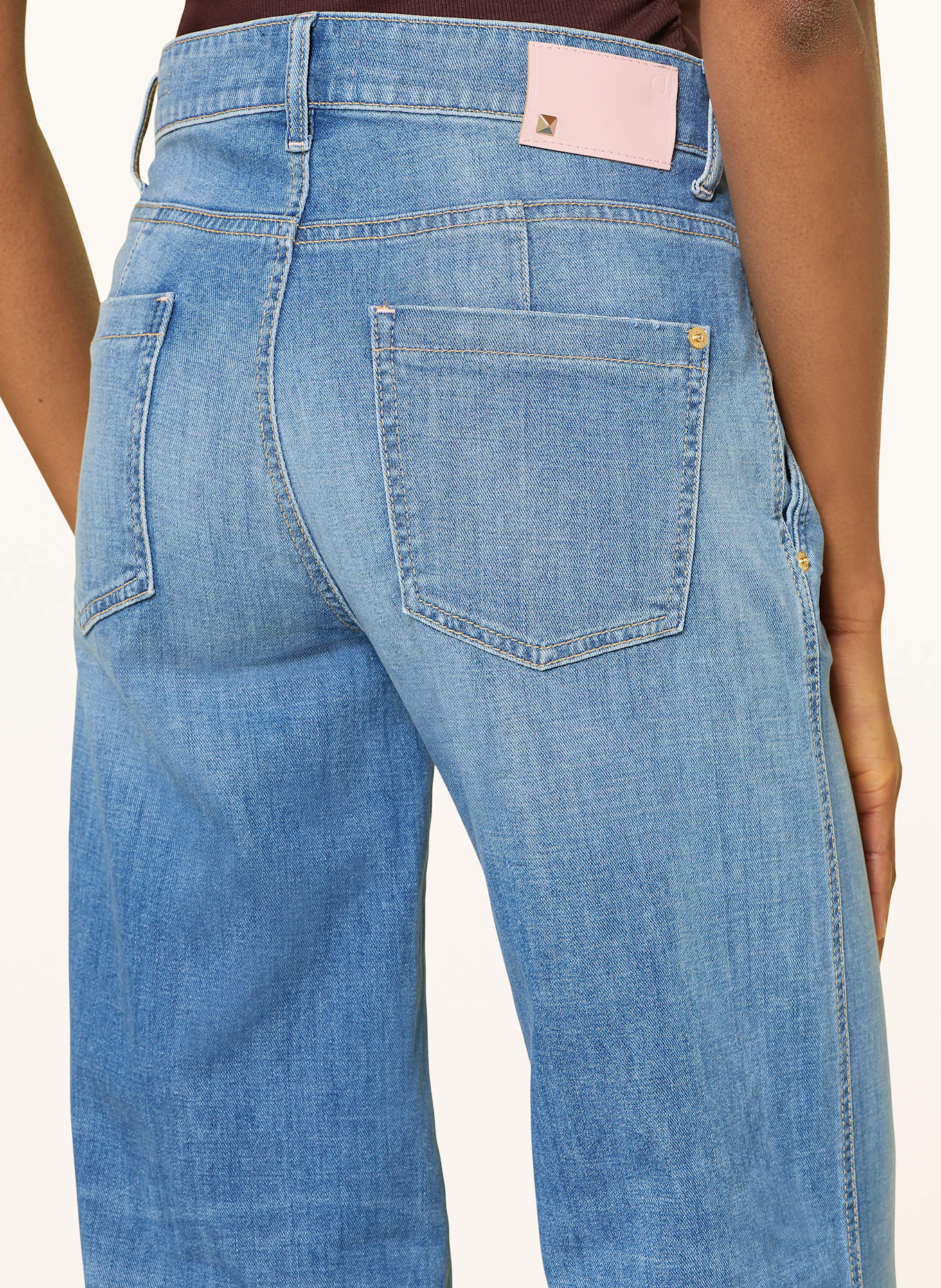 CAMBIO Wide leg jeans ALEK: 5261 summer used contrast