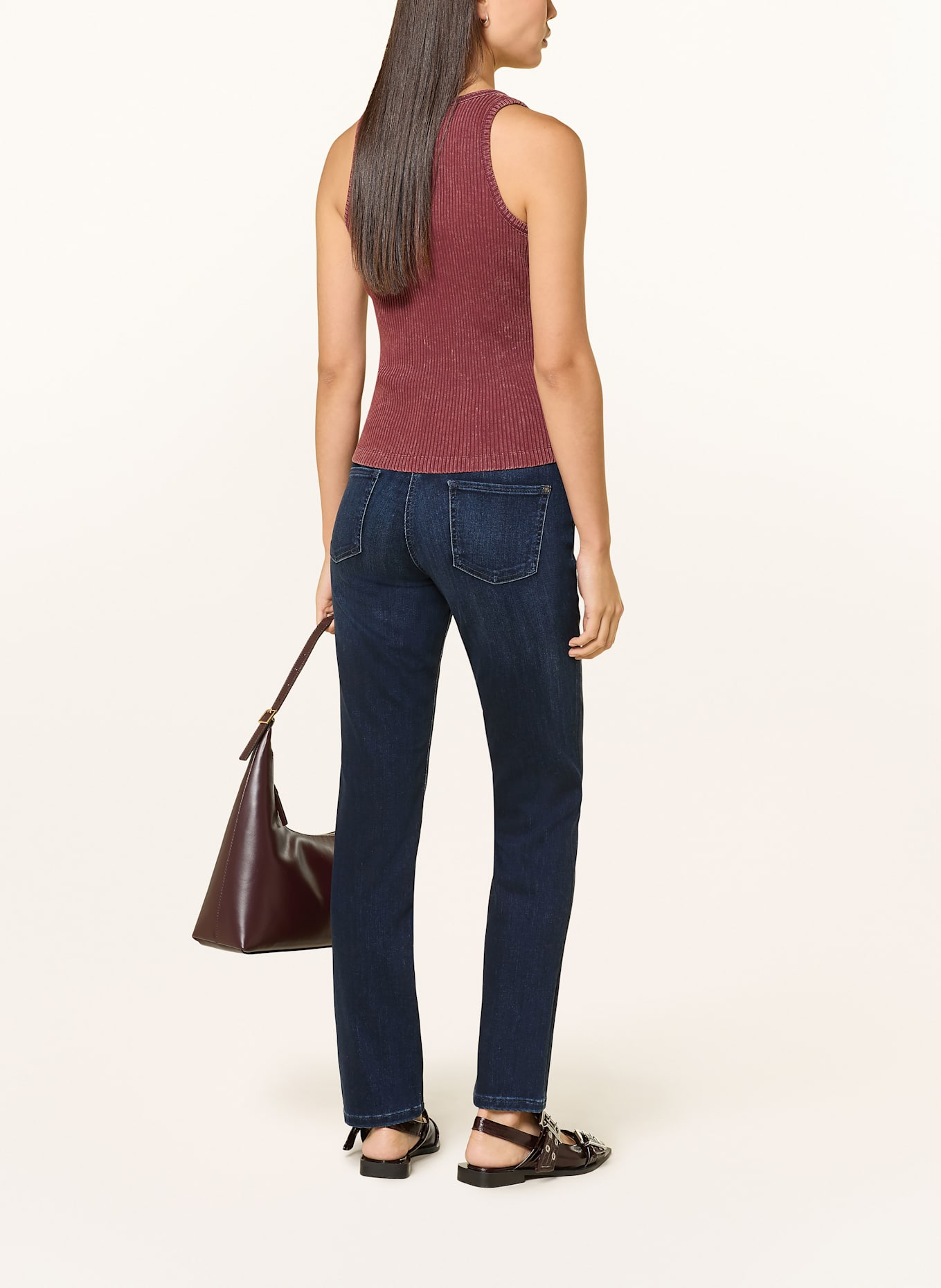 CAMBIO Džíny PIPER: 5060 soft cozy blue