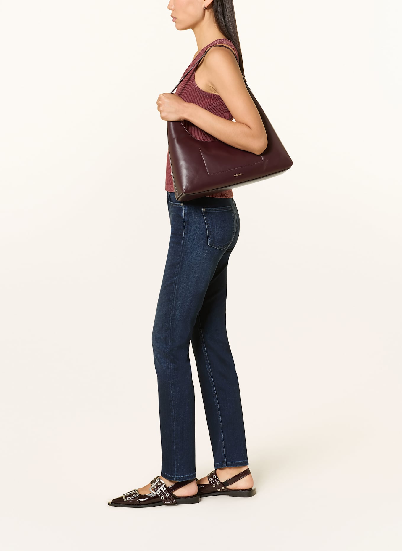 CAMBIO Džíny PIPER: 5060 soft cozy blue