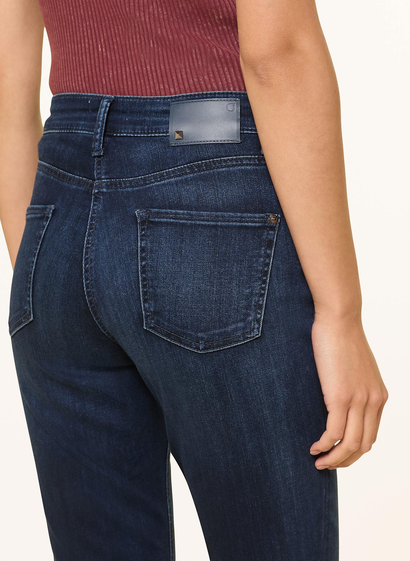 CAMBIO Džíny PIPER: 5060 soft cozy blue