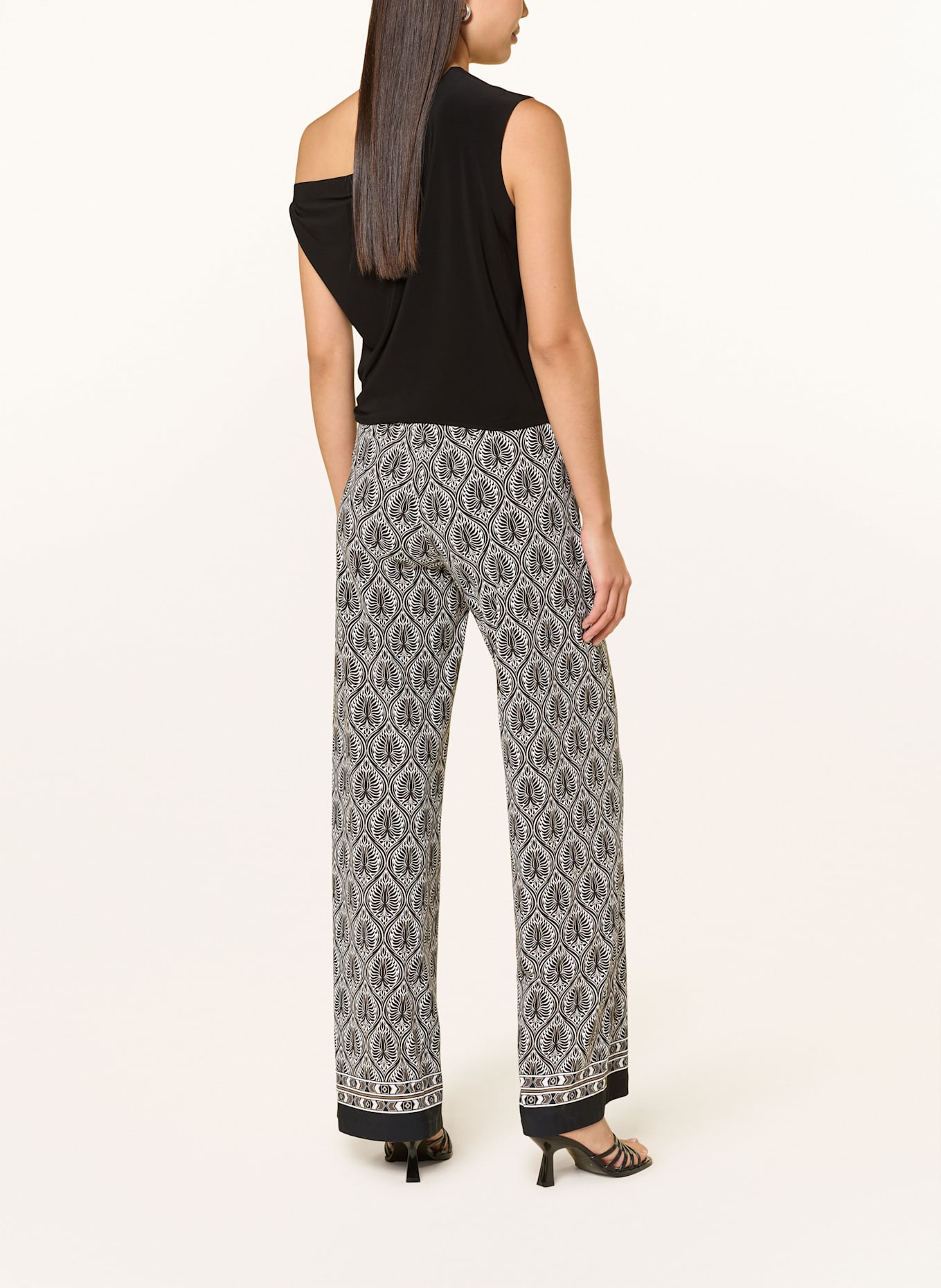 CAMBIO Hose ALLISON: SCHWARZ / CREME