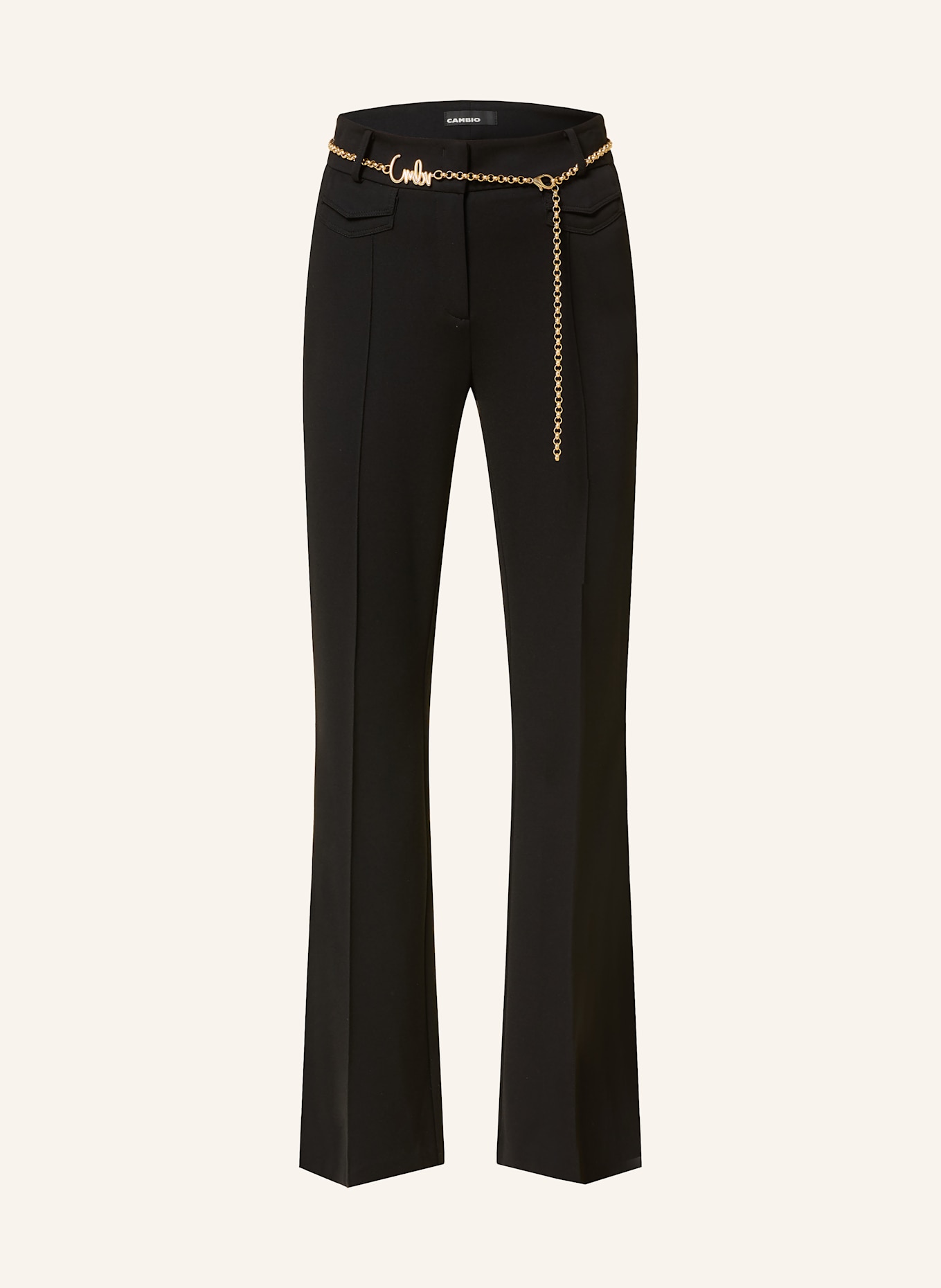 CAMBIO Hose FAWN: SCHWARZ