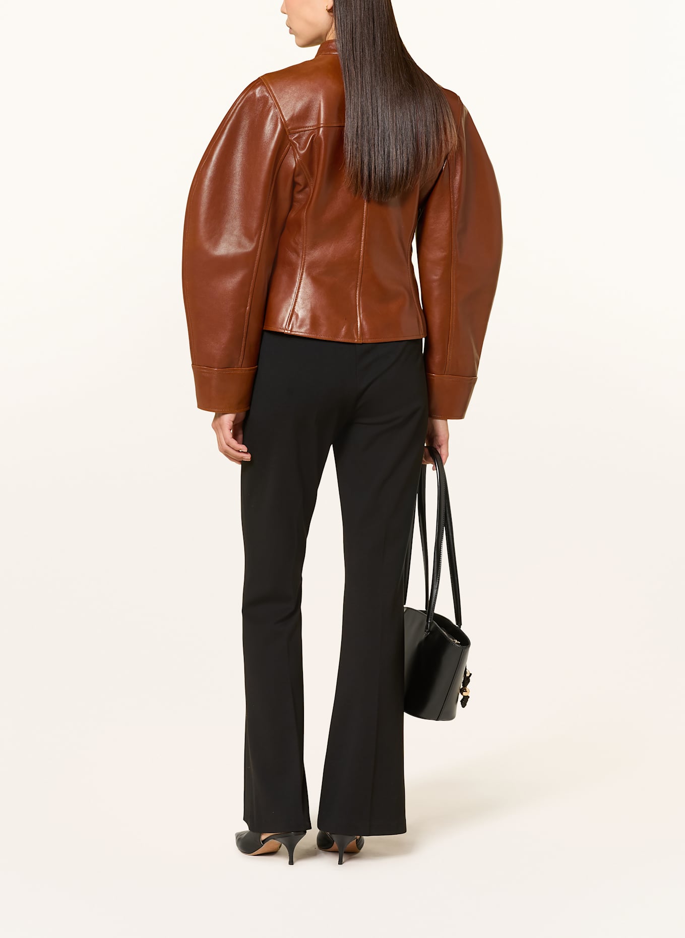 CAMBIO Hose FAWN: SCHWARZ