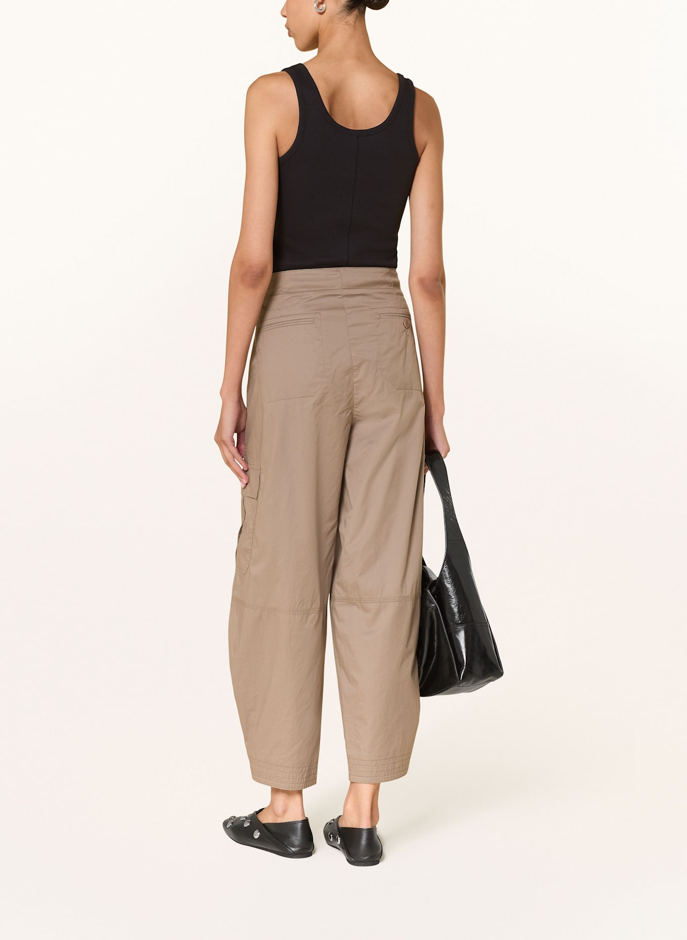 CAMBIO Pantalon cargo BLOSSOM: TAUPE