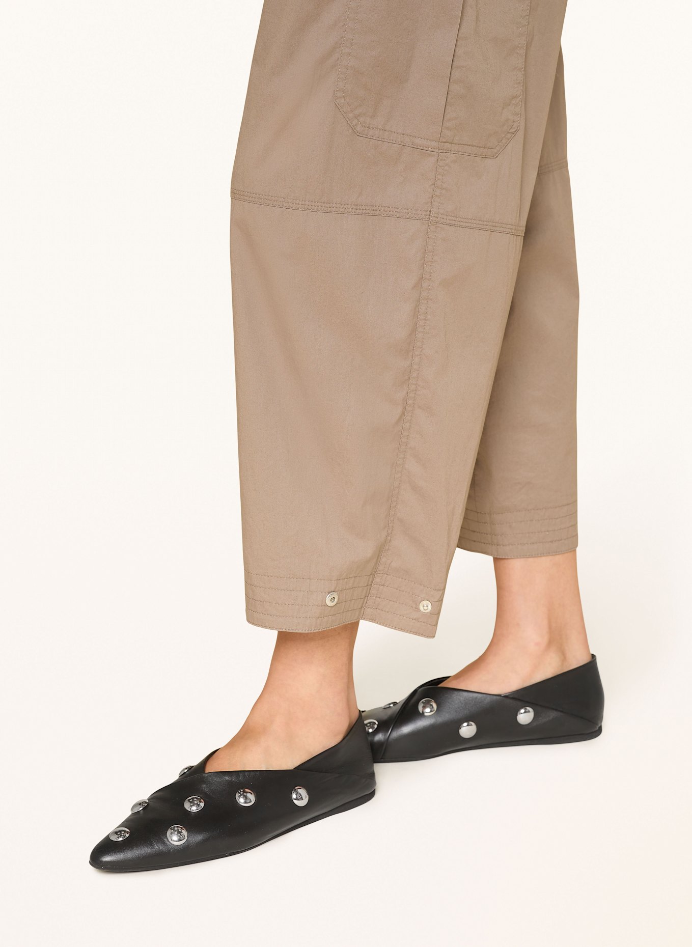 CAMBIO Pantalon cargo BLOSSOM: TAUPE