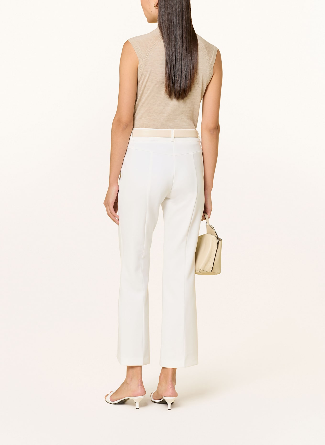 CAMBIO Marlenehose FARAH: CREME