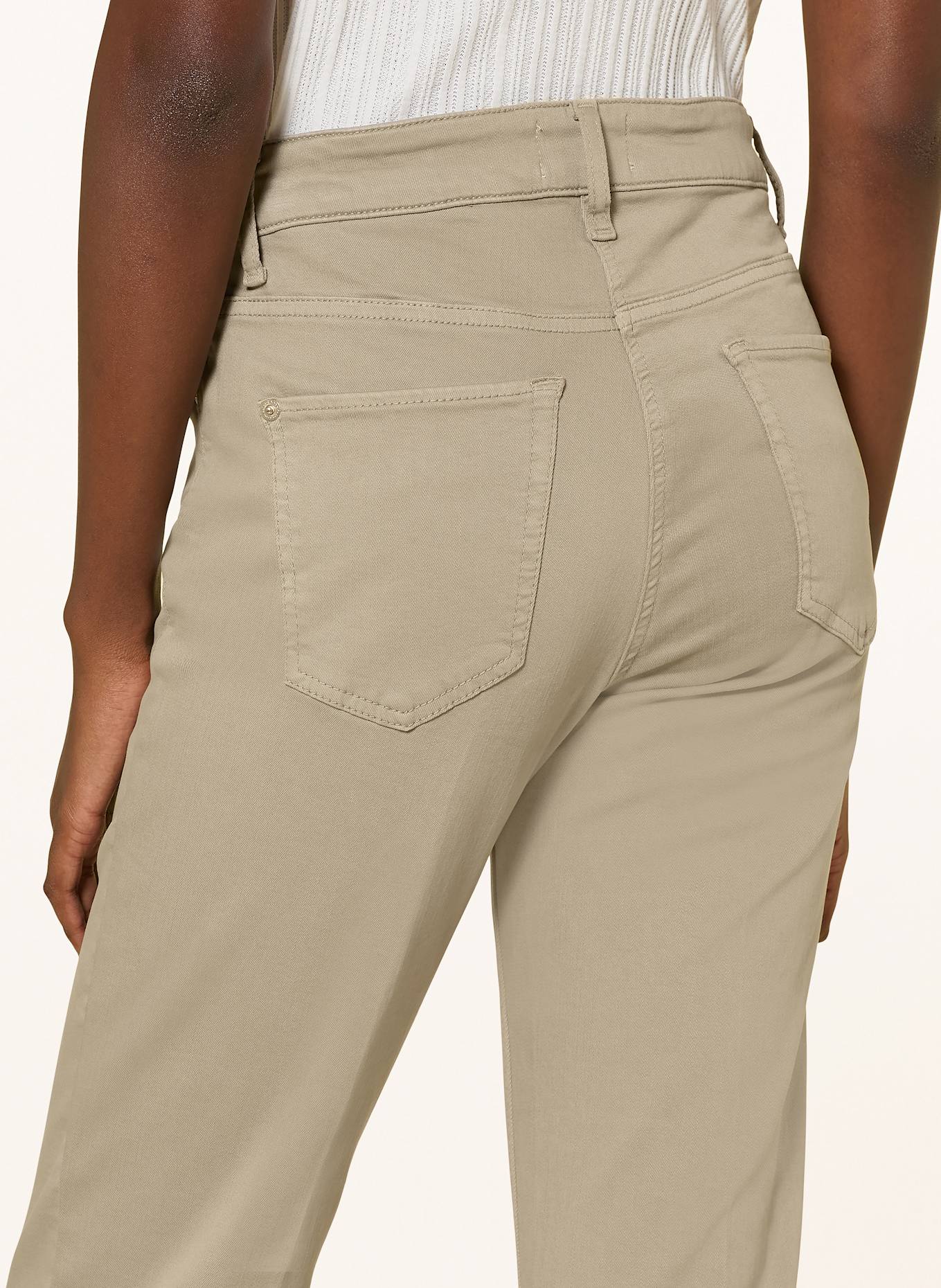 CAMBIO Bootcut Jeans FRANCESCA: 612 olive