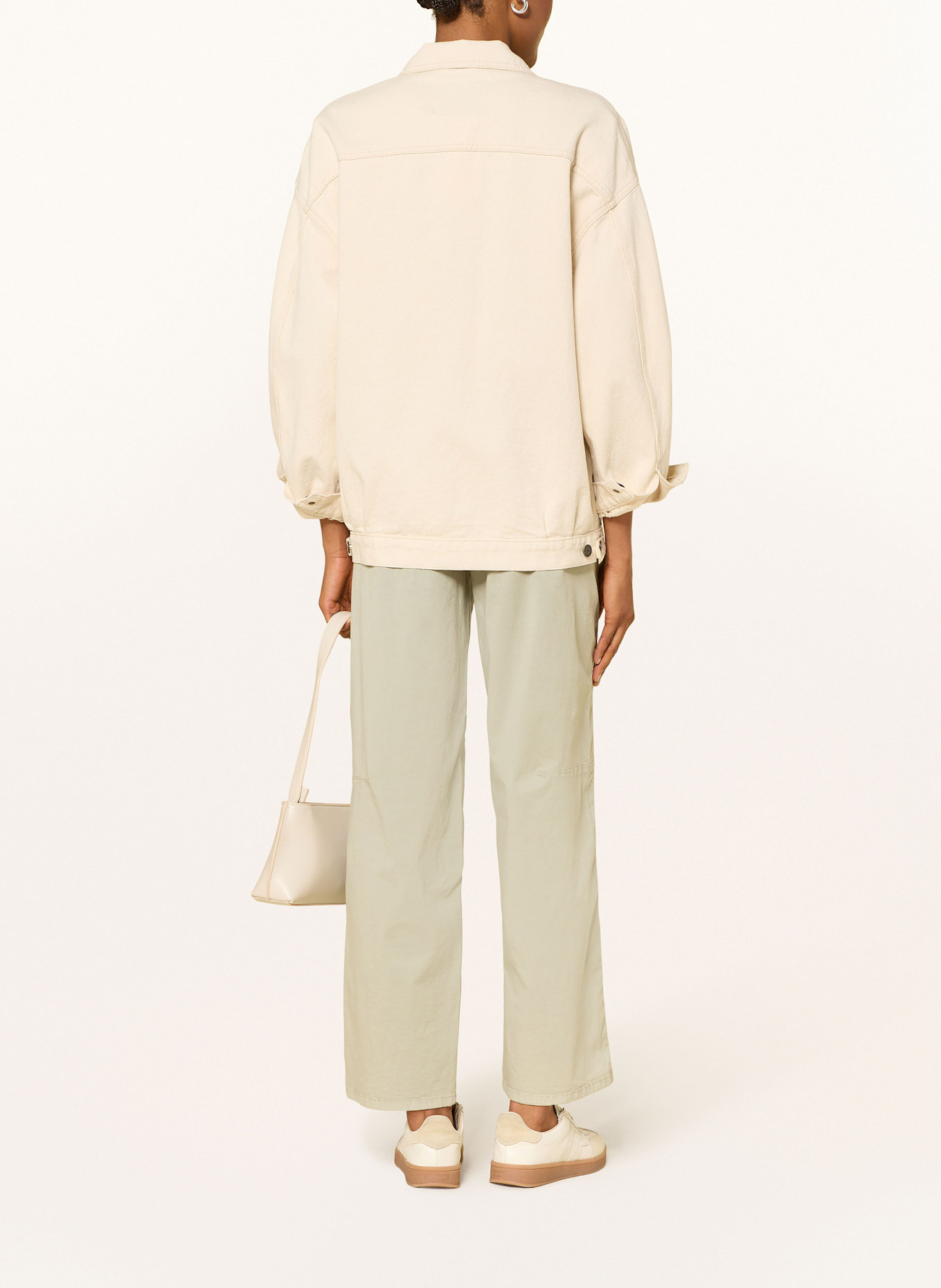 CAMBIO Kalhoty OLYMPIA: SVĚTLE ZELENÁ