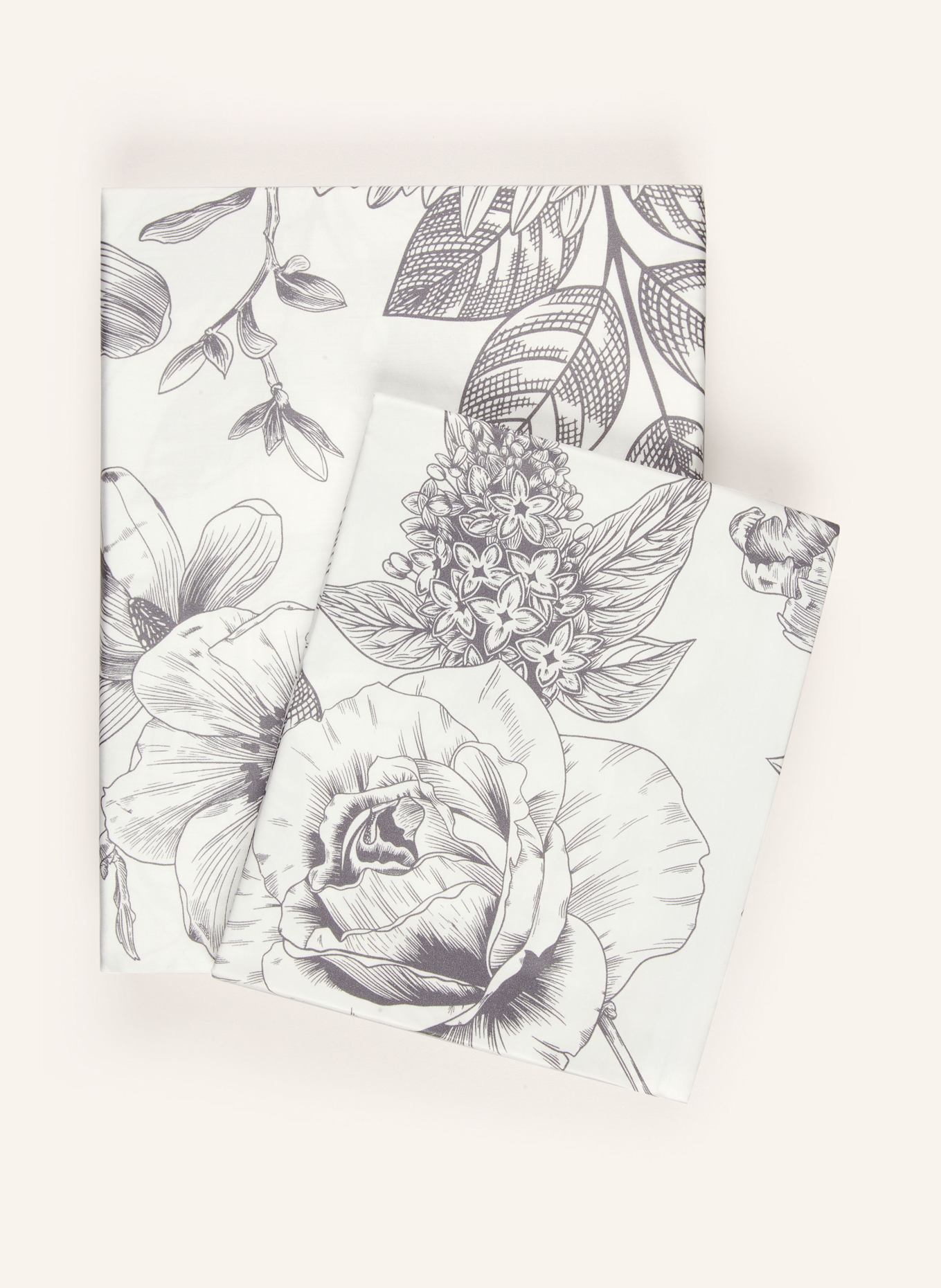 fleuresse Bettwäsche MILANO D: SCHWARZ / WEISS