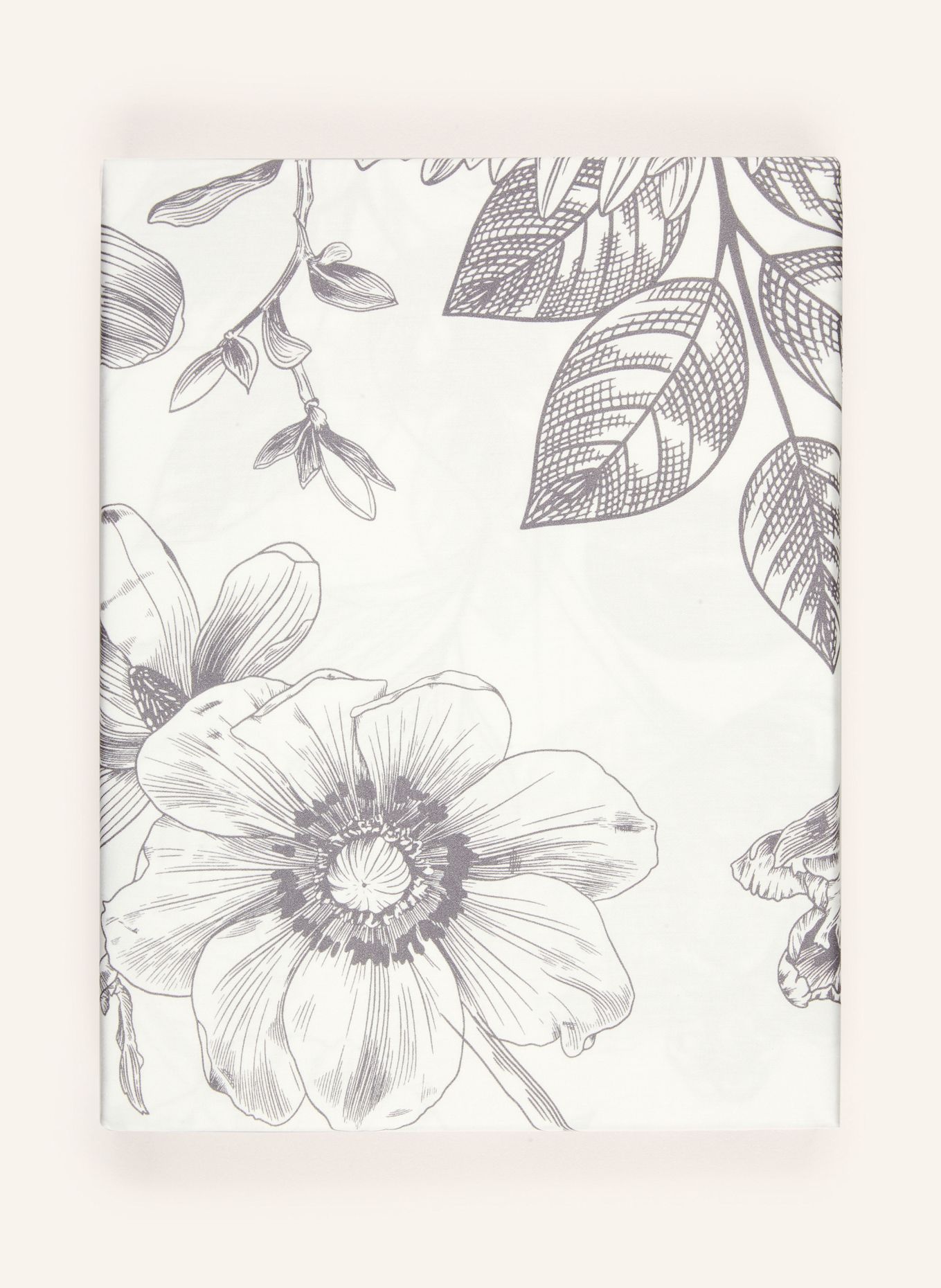 fleuresse Bettwäsche MILANO D: SCHWARZ / WEISS