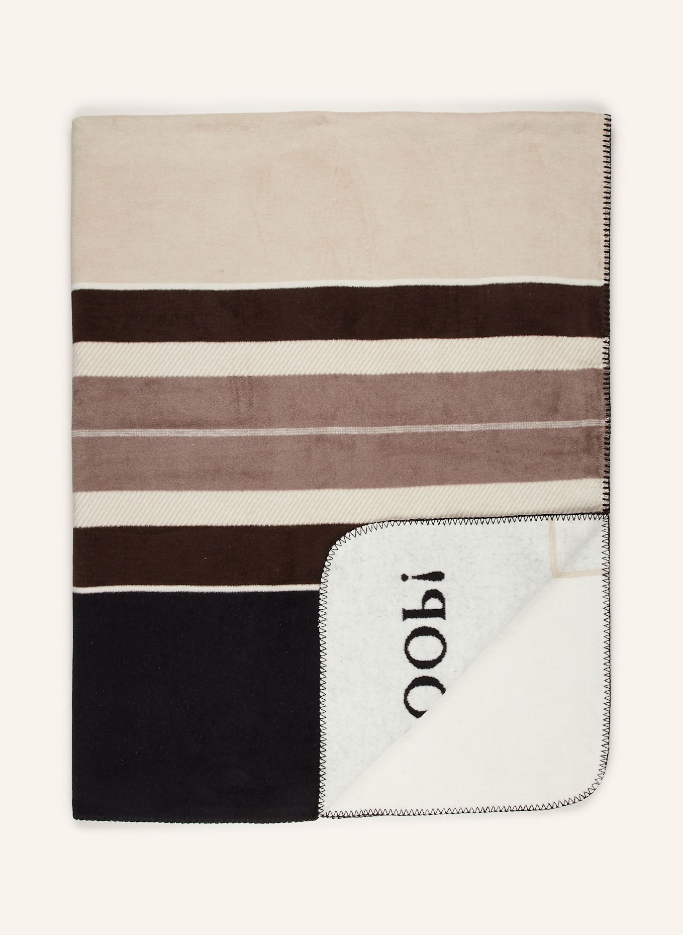 JOOP! Plaid JOOP! GRATE: SCHWARZ / TAUPE / ECRU