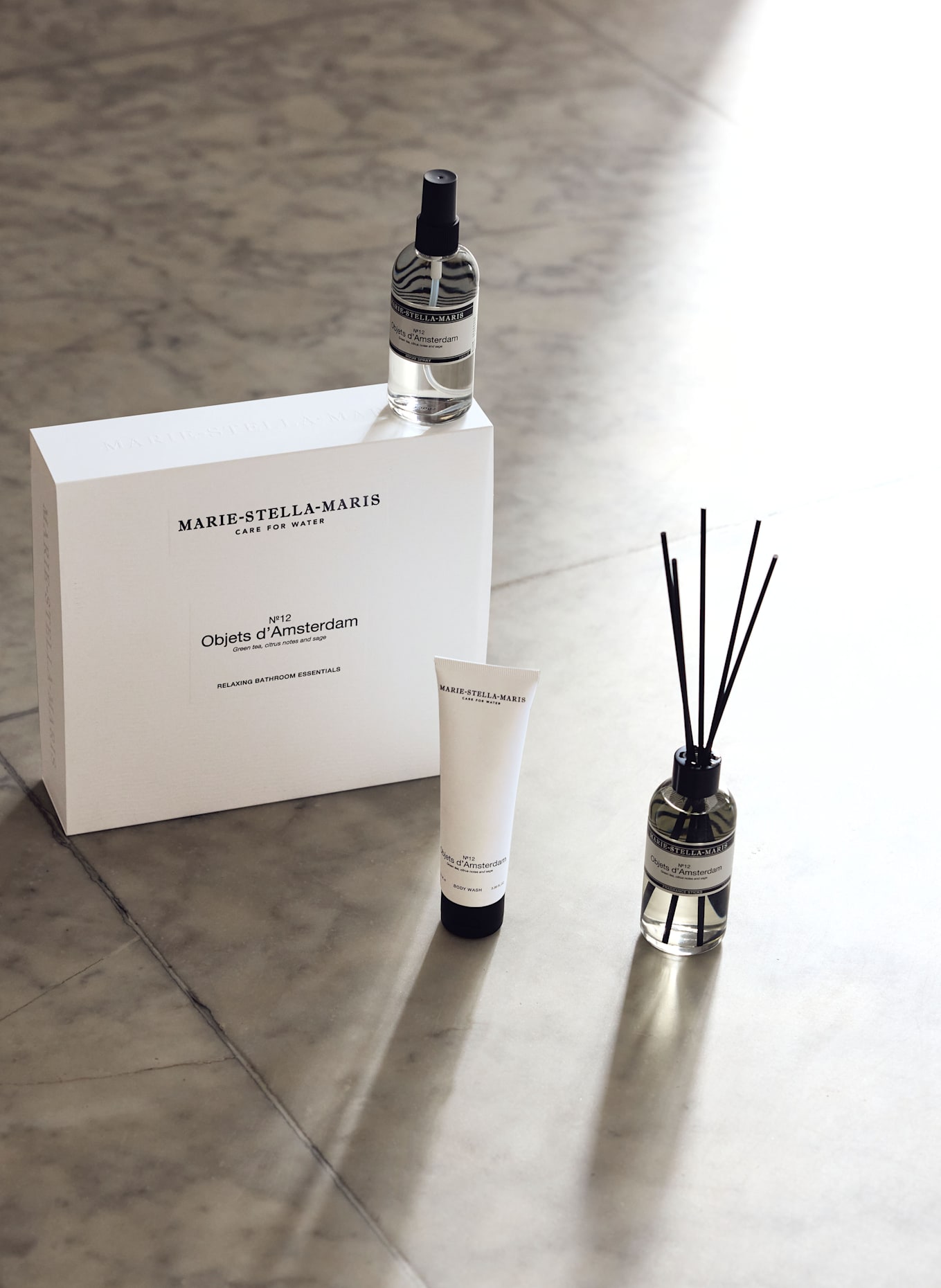 MARIE-STELLA-MARIS Pflegeset BATHROOM ESSENTIALS MEDIUM: TRANSPARENT