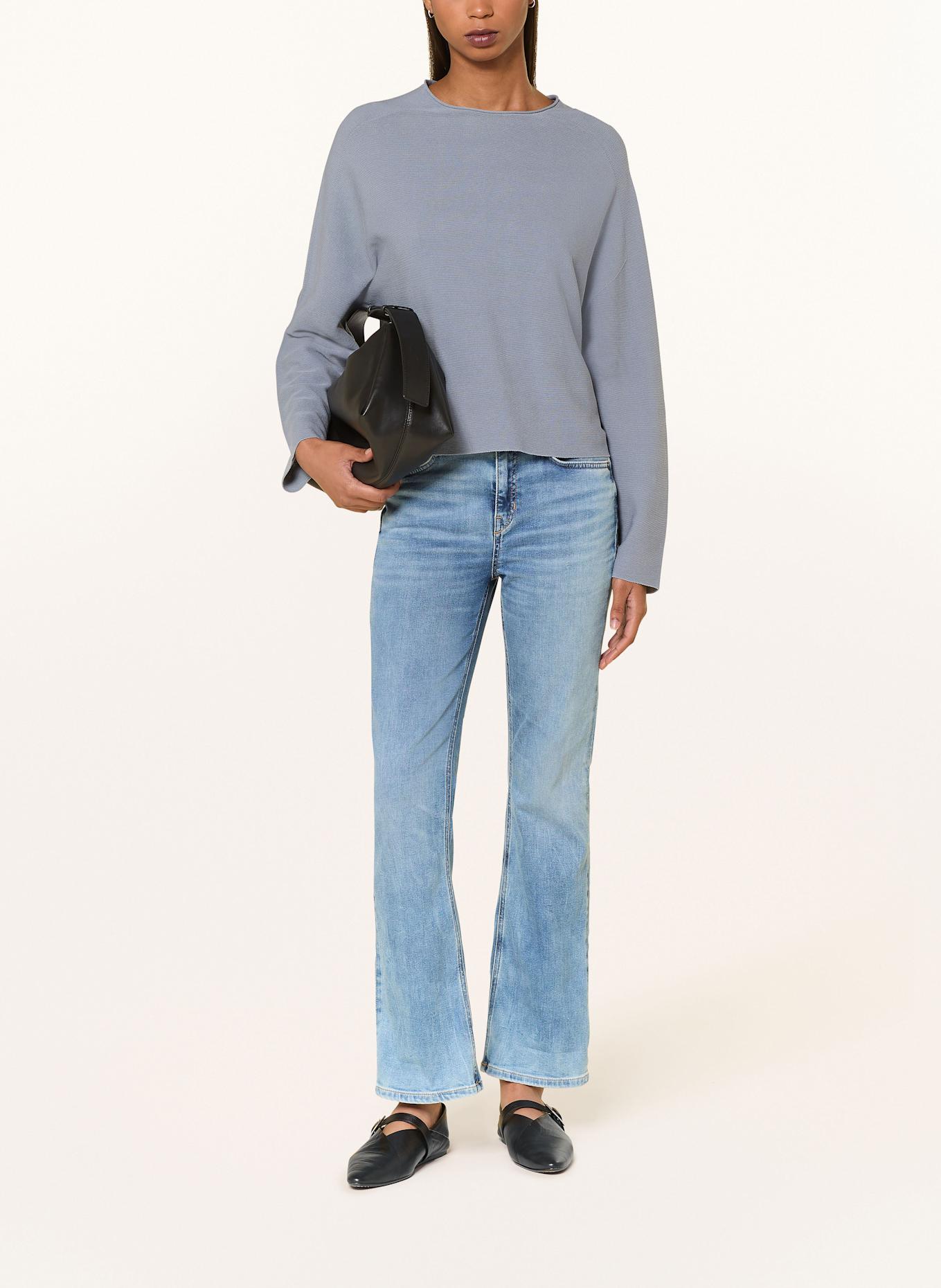 DRYKORN Pullover MEAMI: BLAUGRAU