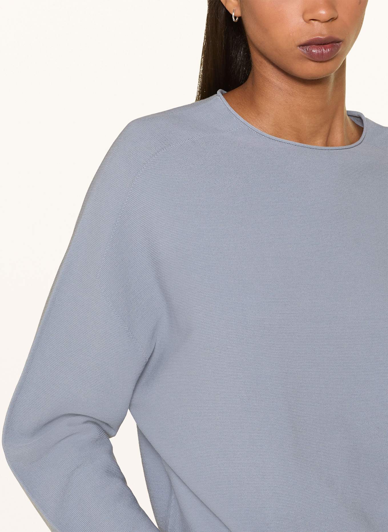 DRYKORN Pullover MEAMI: BLAUGRAU