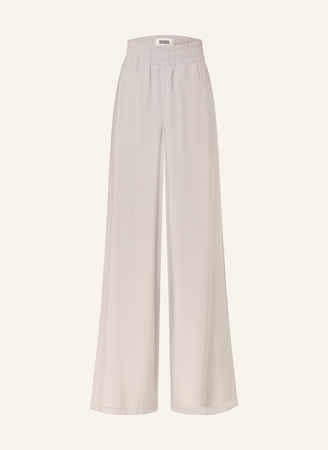DRYKORN Wide leg trousers CEILING: GRAY