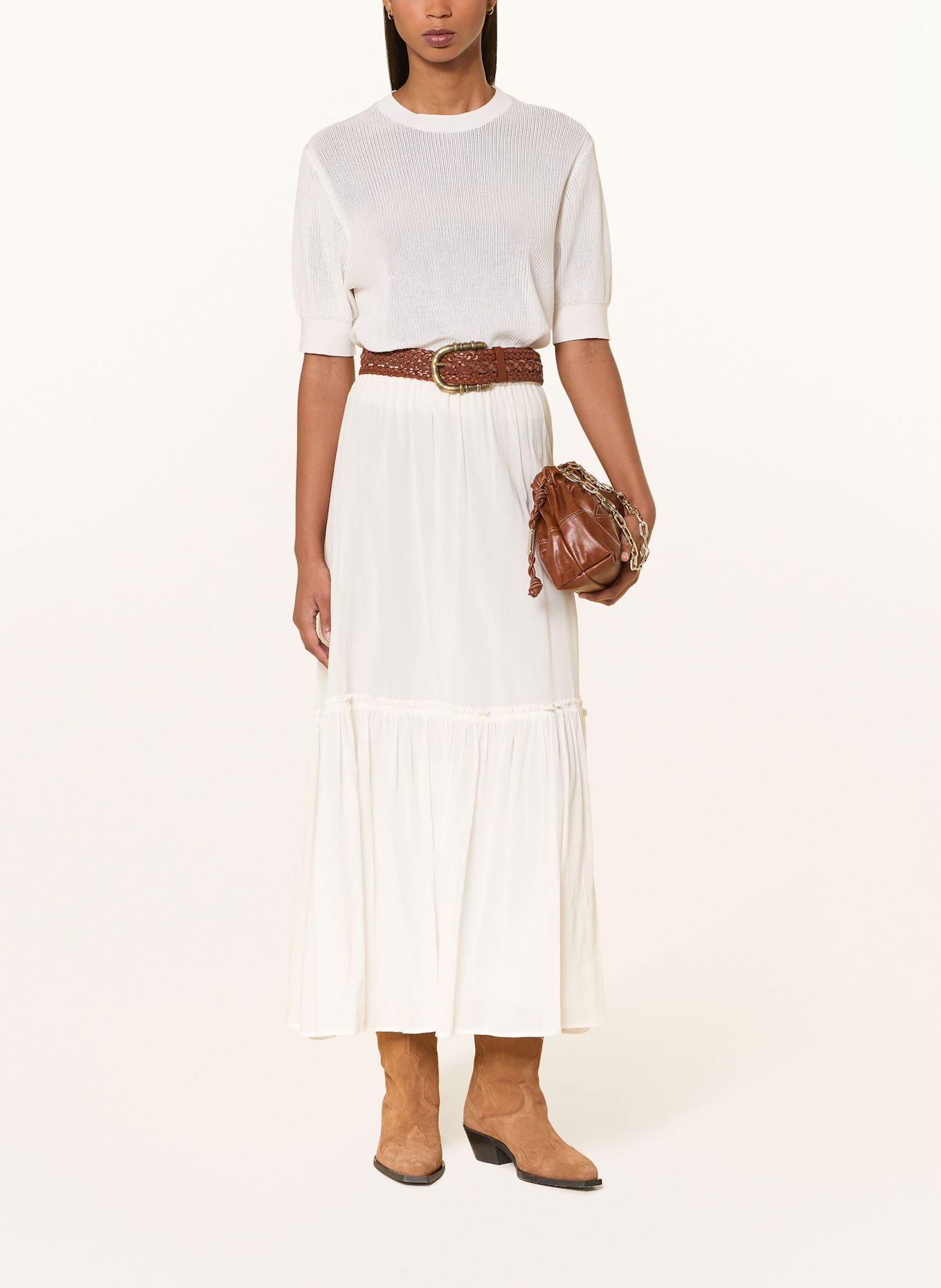 DRYKORN Knit shirt SANIDY: ECRU