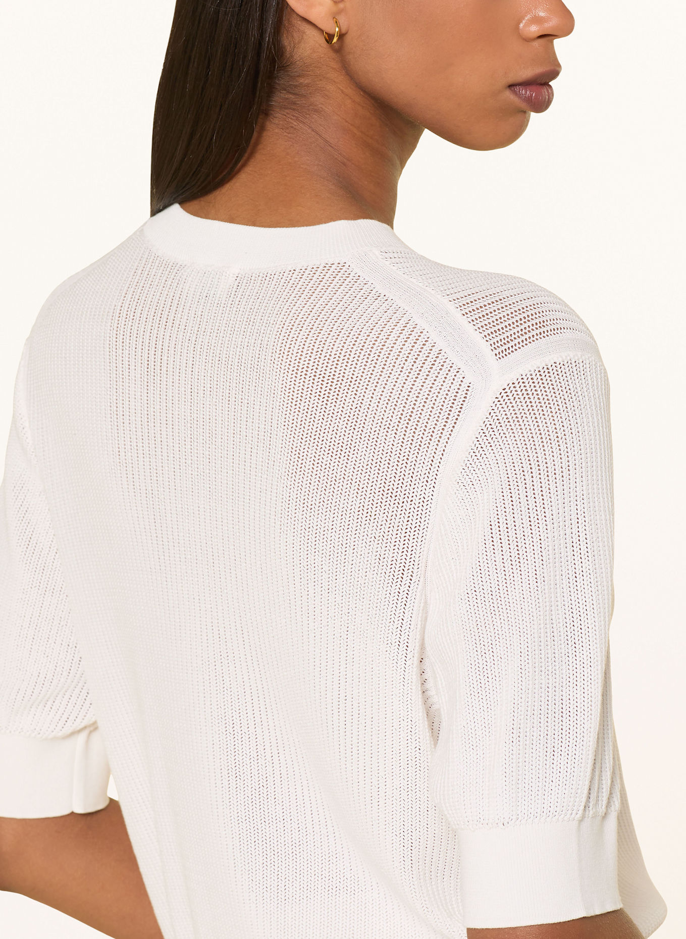 DRYKORN Knit shirt SANIDY: ECRU